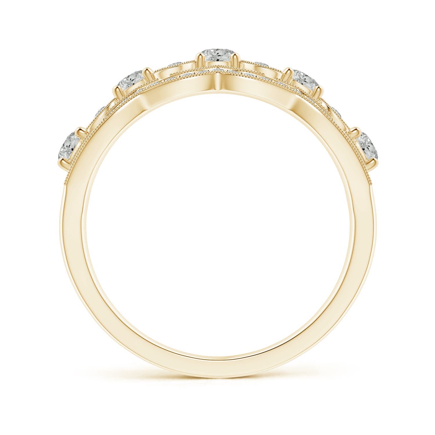 K, I3 / 0.98 CT / 14 KT Yellow Gold