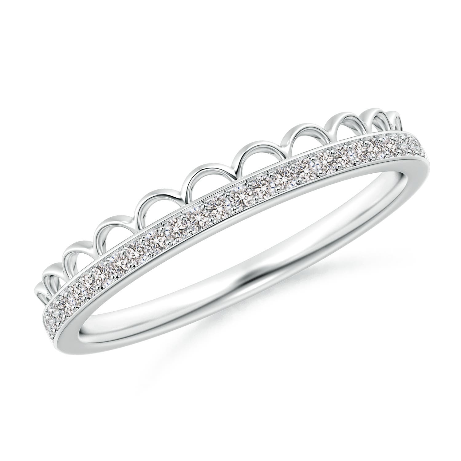 I-J, I1-I2 / 0.16 CT / 14 KT White Gold