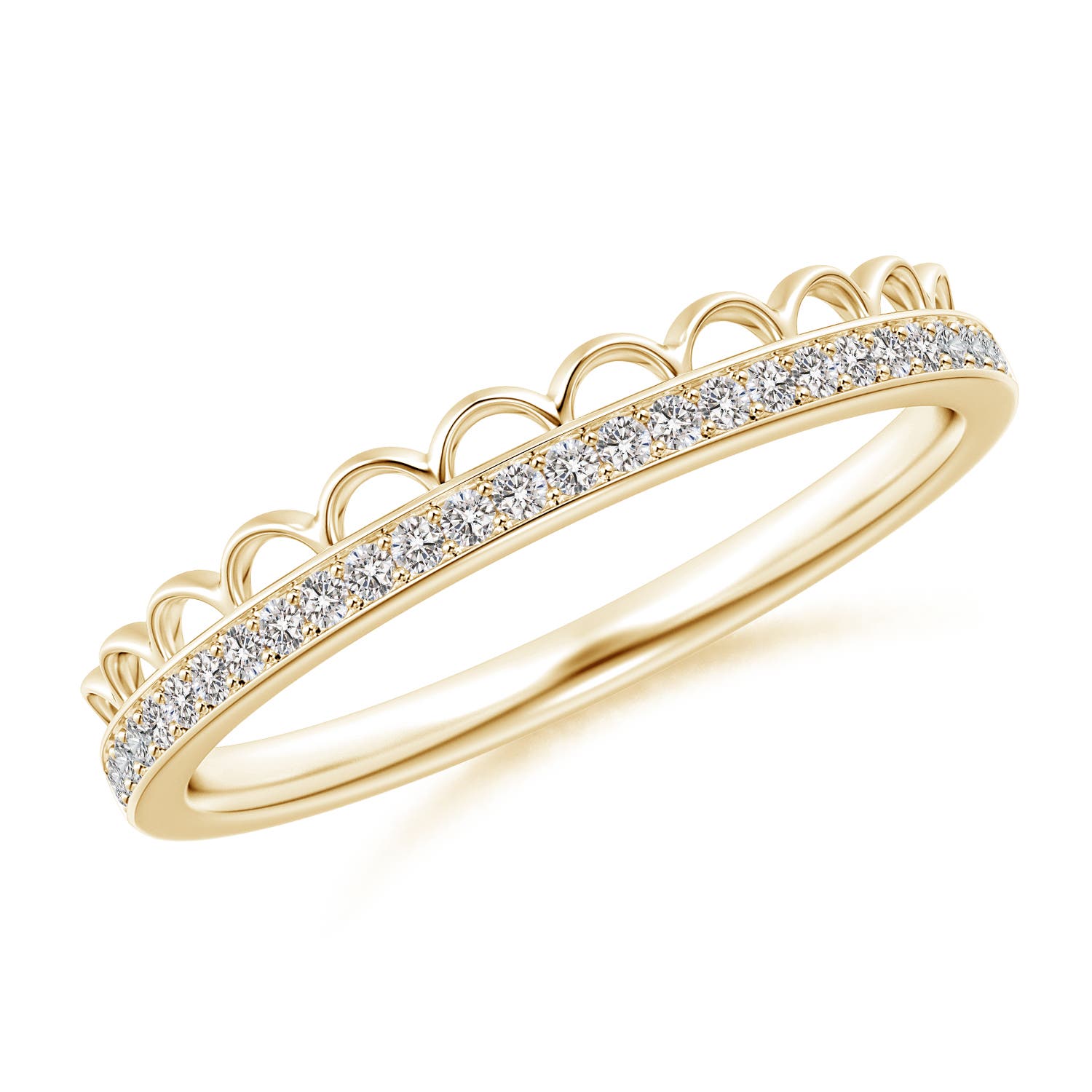 I-J, I1-I2 / 0.16 CT / 14 KT Yellow Gold