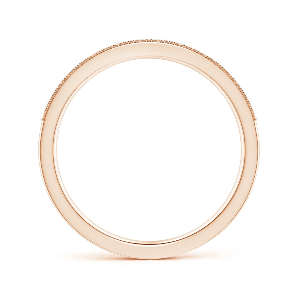 1.5mm GVS2 Channel-Set Princess-Cut Diamond Wedding Band with Milgrain in Rose Gold - side_1