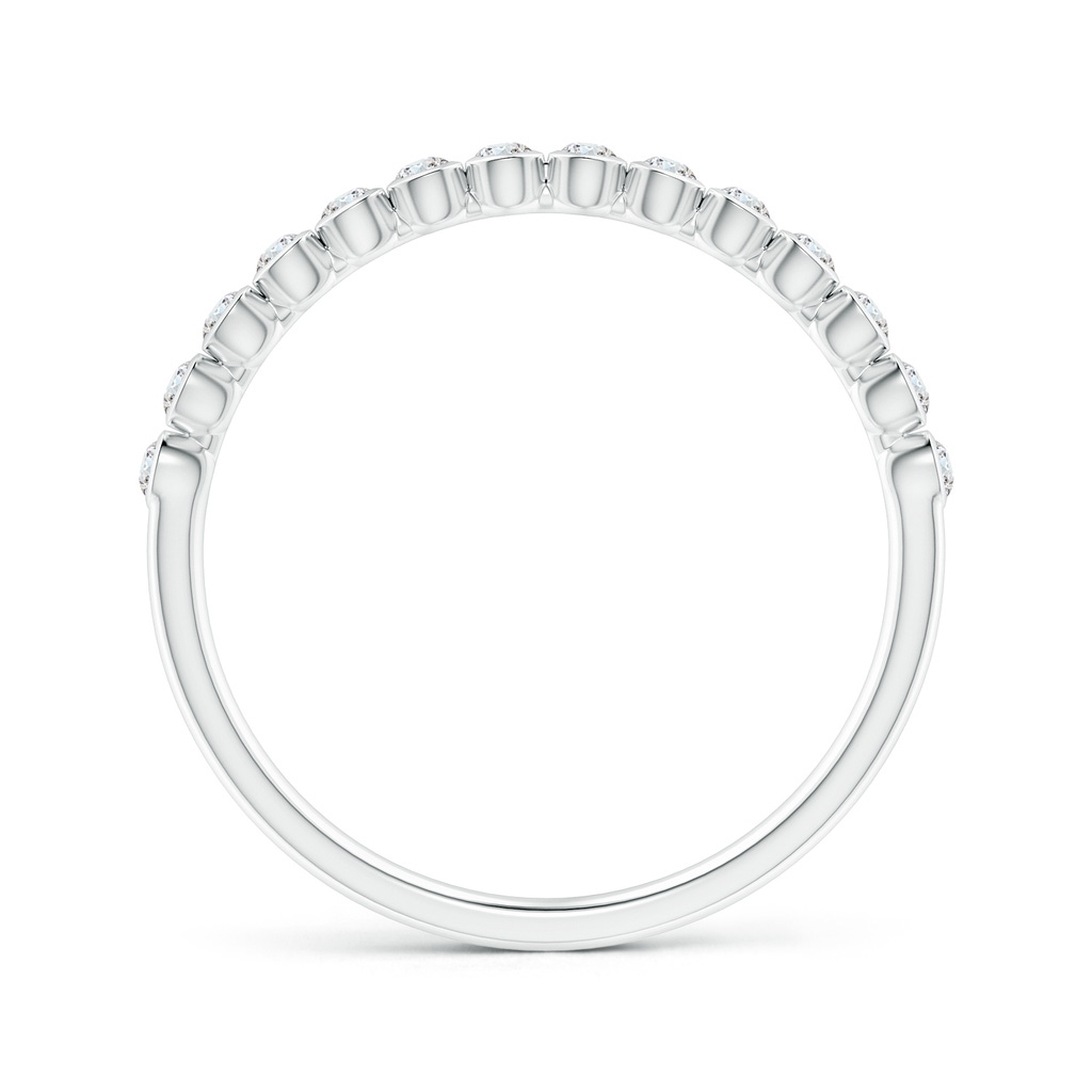 1.5mm GVS2 Bezel-Set Diamond Half Eternity Wedding Band in P950 Platinum - side_1