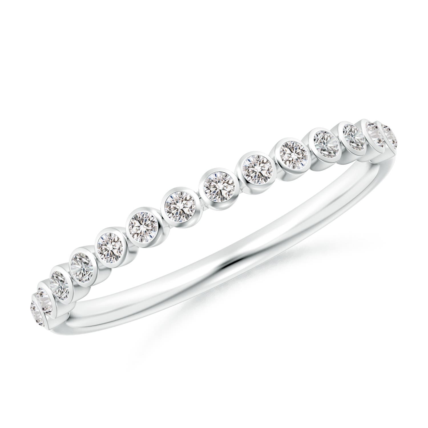 I-J, I1-I2 / 0.2 CT / 14 KT White Gold