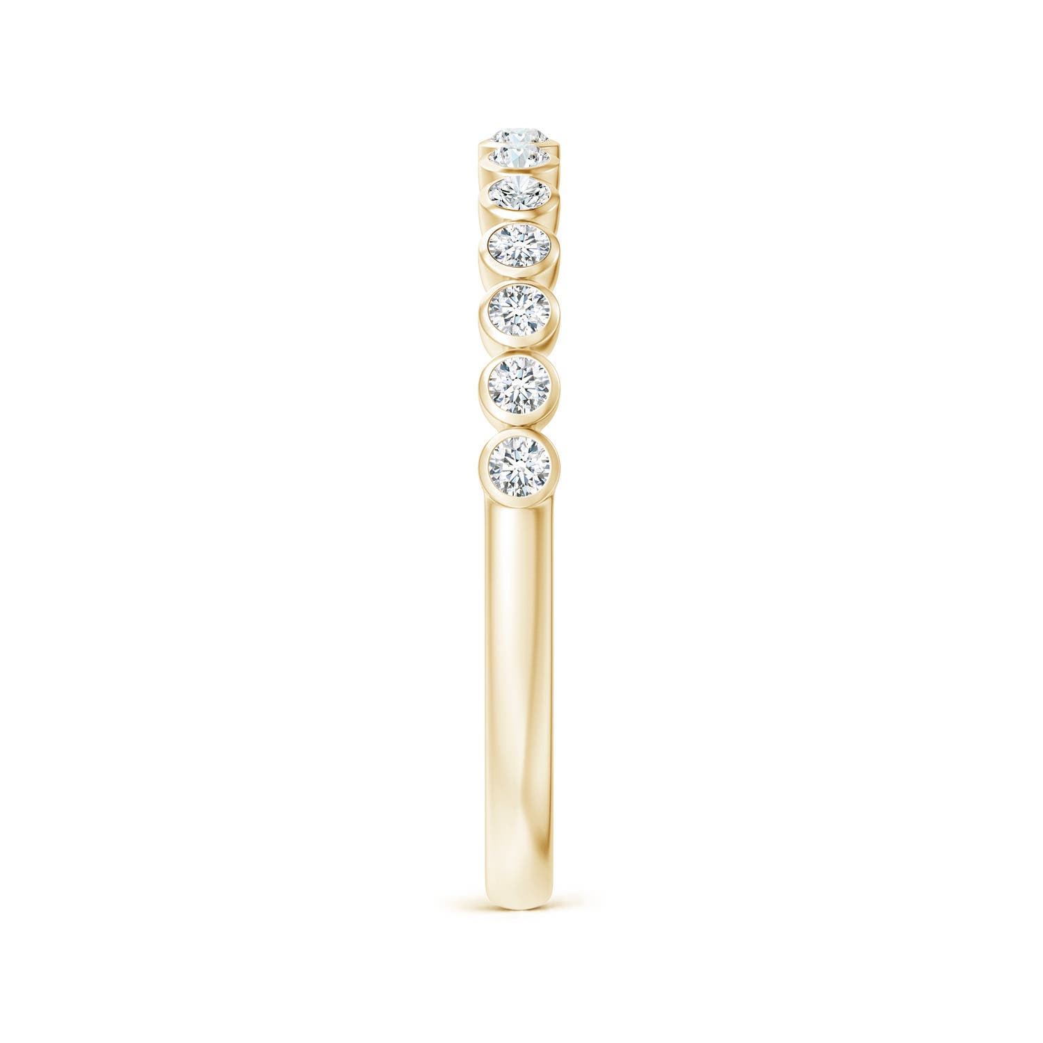 G, VS2 / 0.25 CT / 14 KT Yellow Gold