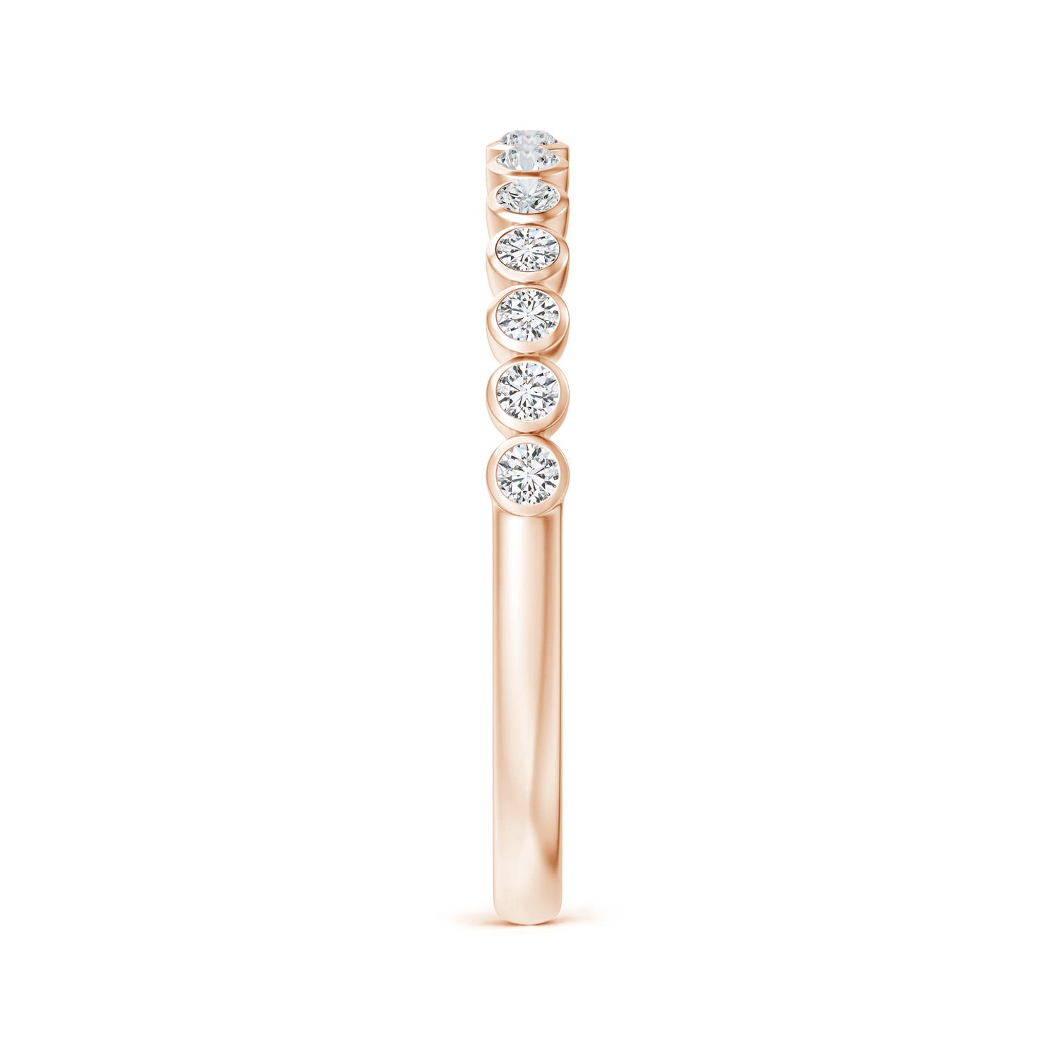 H, SI2 / 0.25 CT / 14 KT Rose Gold