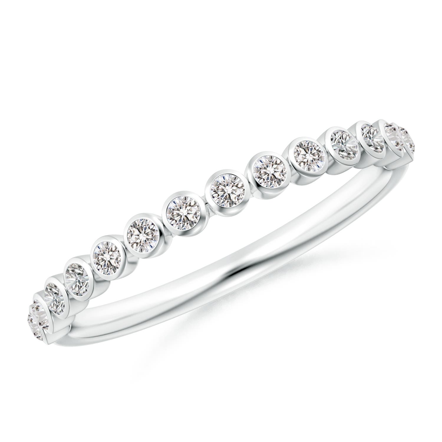 I-J, I1-I2 / 0.25 CT / 14 KT White Gold