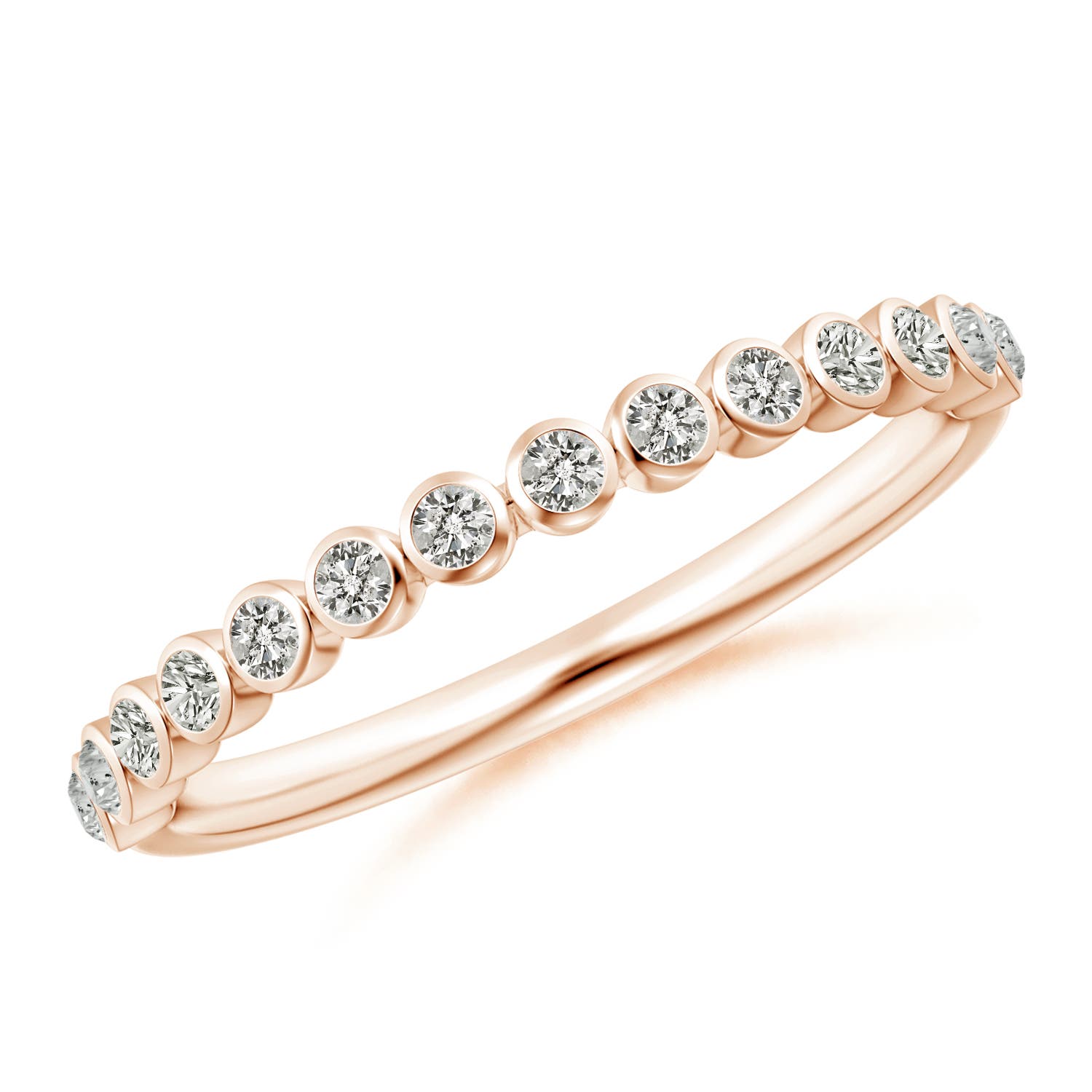 K, I3 / 0.25 CT / 14 KT Rose Gold