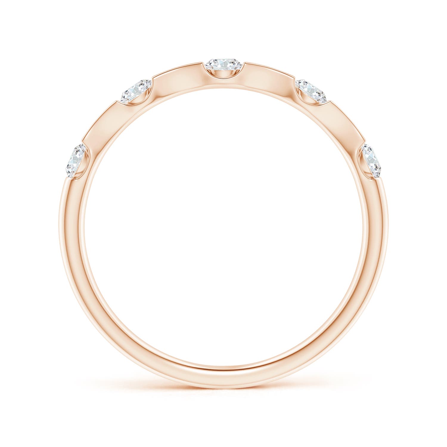 G, VS2 / 0.38 CT / 14 KT Rose Gold