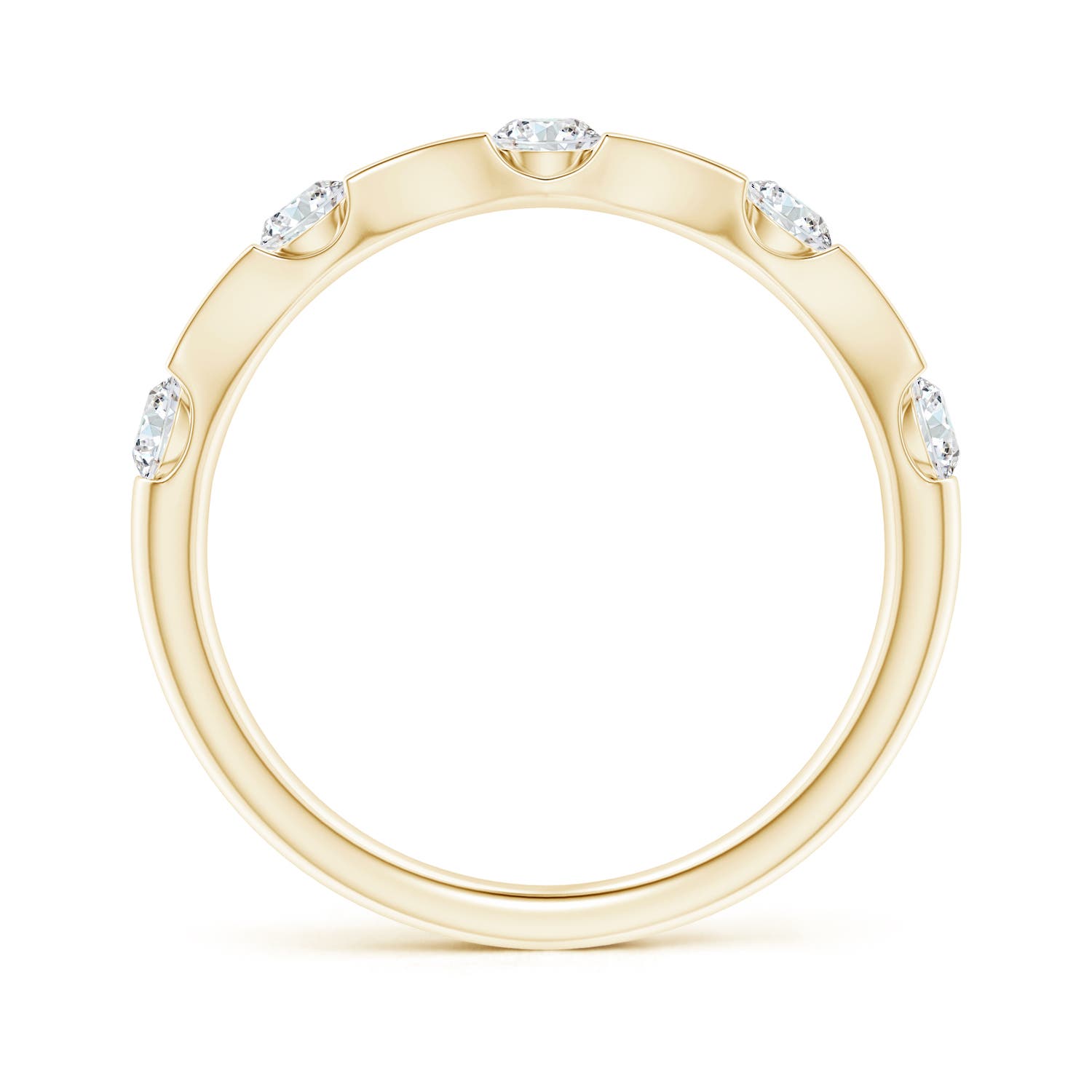 G, VS2 / 0.52 CT / 14 KT Yellow Gold