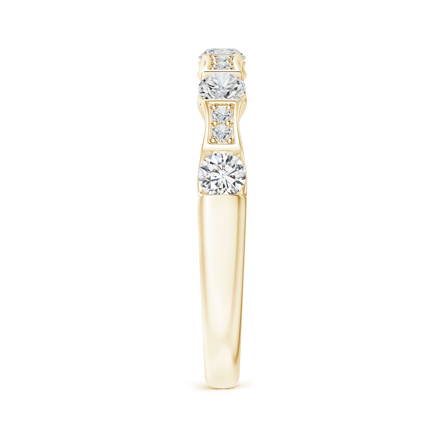 H, SI2 / 0.52 CT / 14 KT Yellow Gold