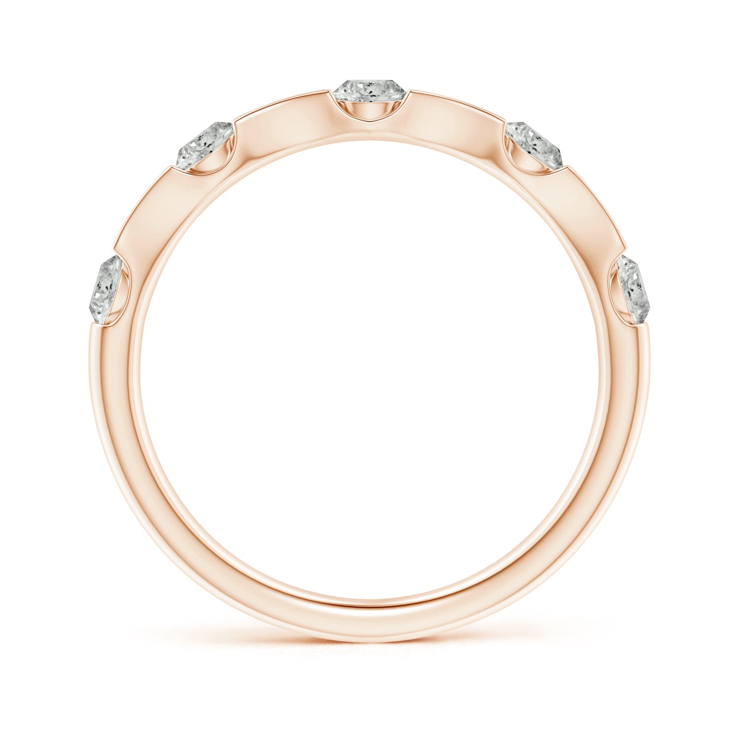 K, I3 / 0.52 CT / 14 KT Rose Gold