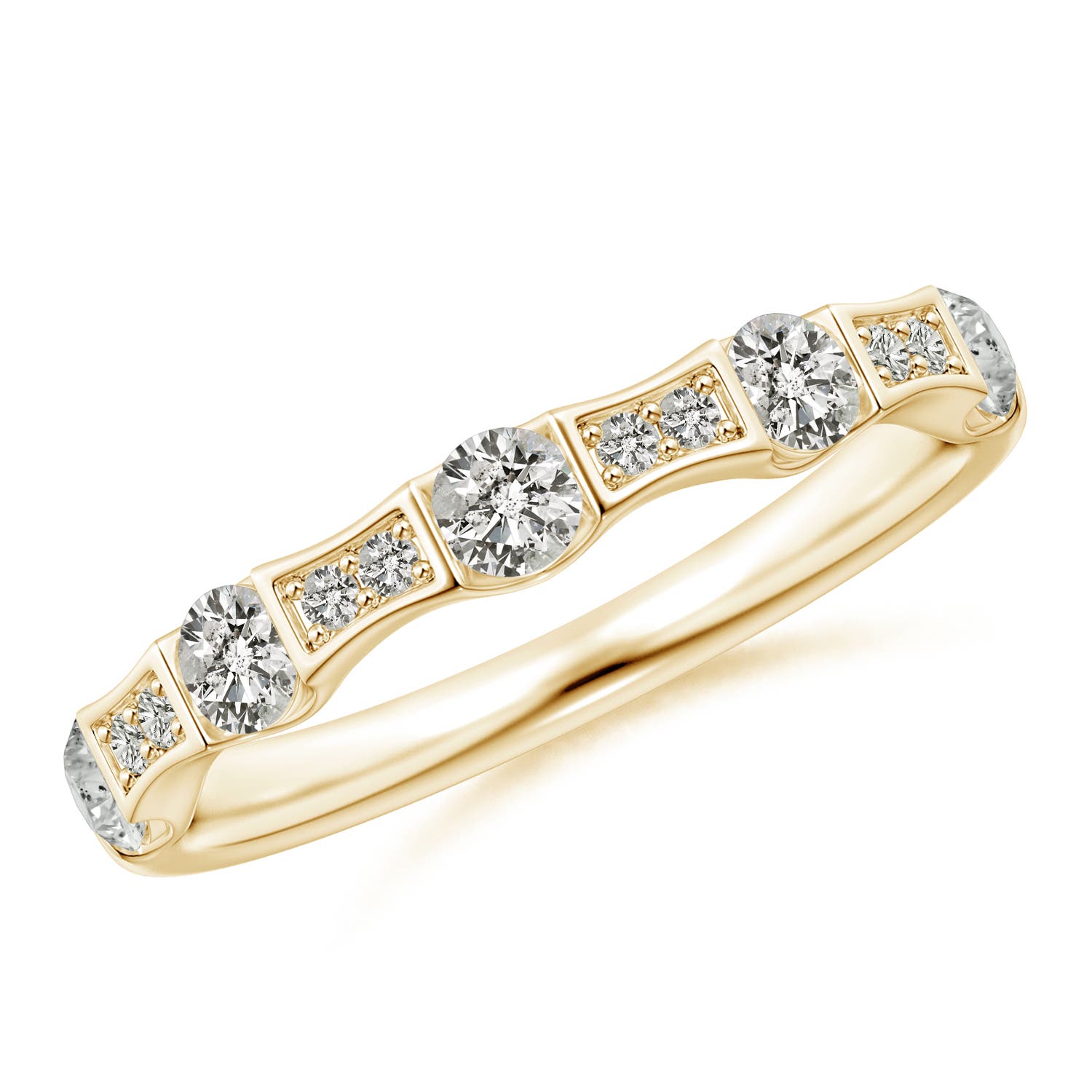 K, I3 / 0.52 CT / 14 KT Yellow Gold