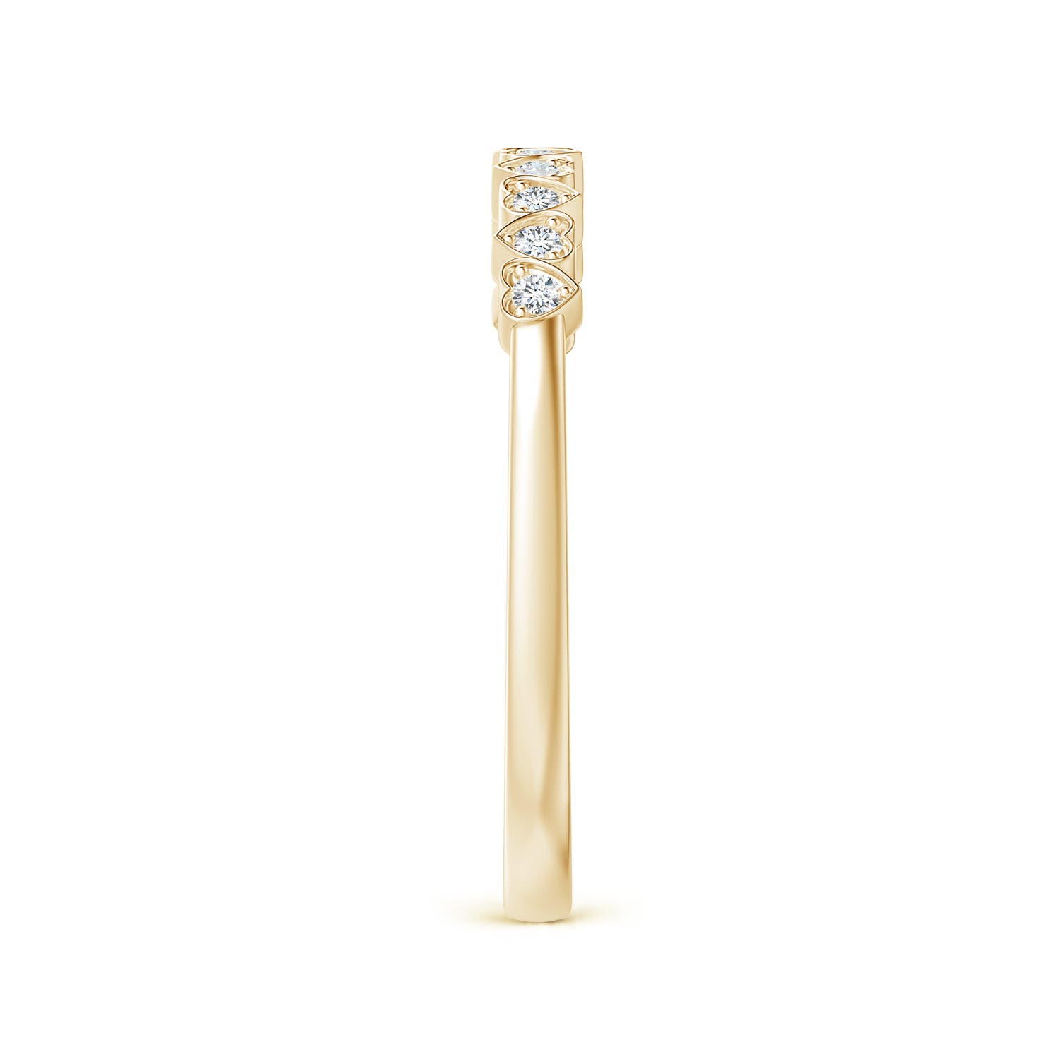 G, VS2 / 0.1 CT / 14 KT Yellow Gold