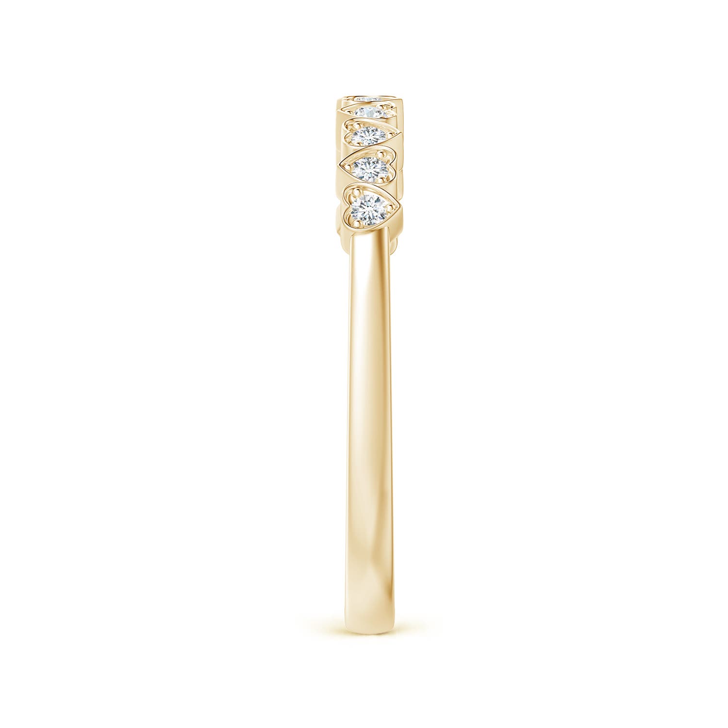 F-G, VS / 0.12 CT / 14 KT Yellow Gold