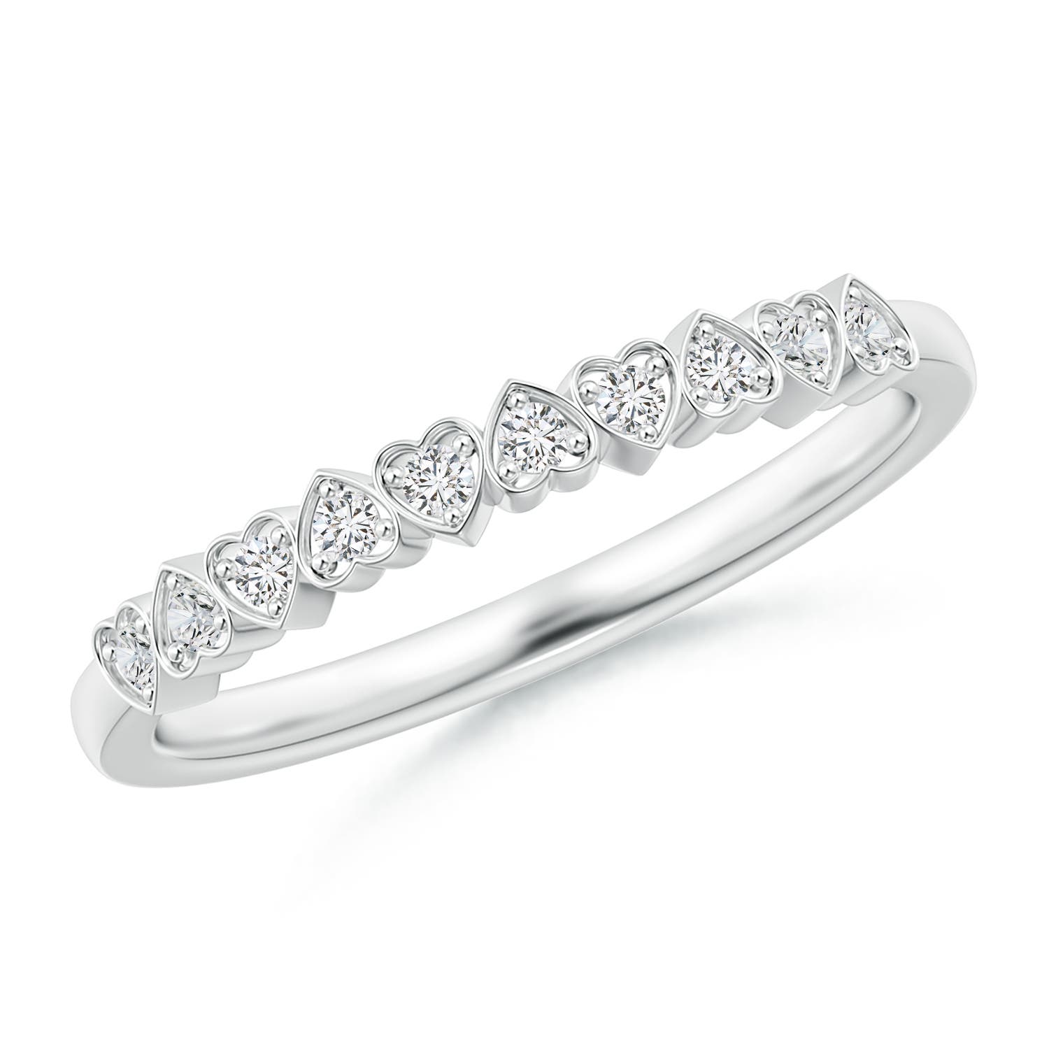 H, SI2 / 0.12 CT / 14 KT White Gold