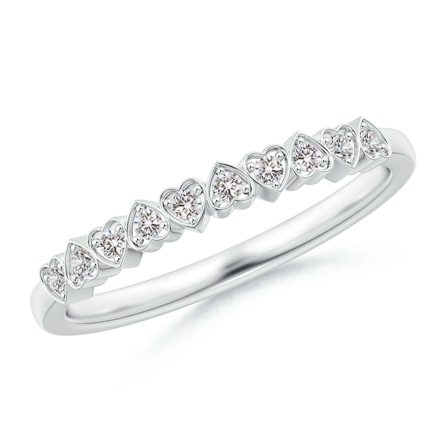 I-J, I1-I2 / 0.12 CT / 14 KT White Gold