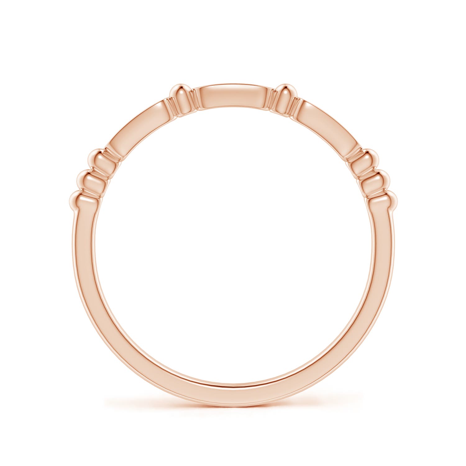 G, VS2 / 0.1 CT / 14 KT Rose Gold