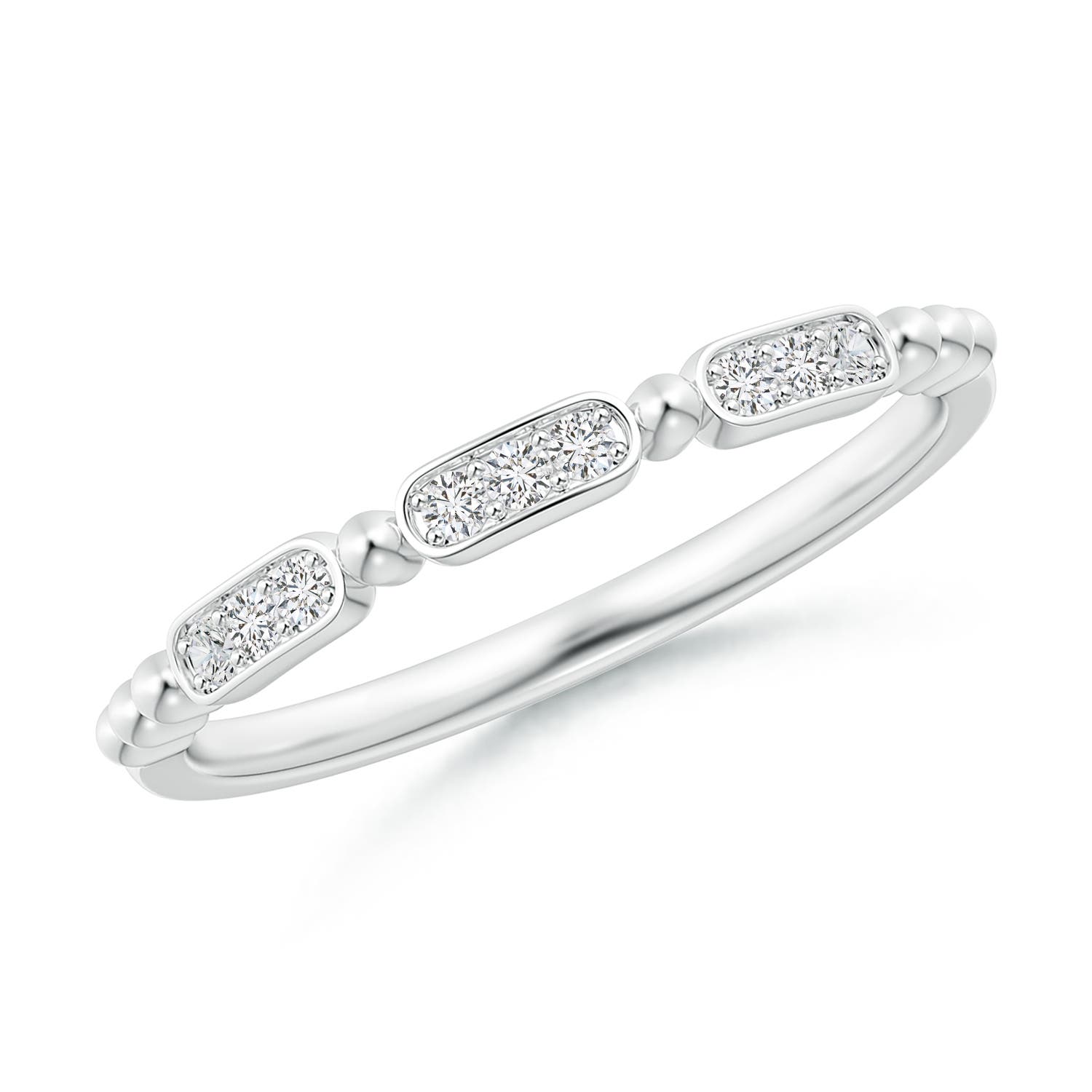 H, SI2 / 0.1 CT / 14 KT White Gold