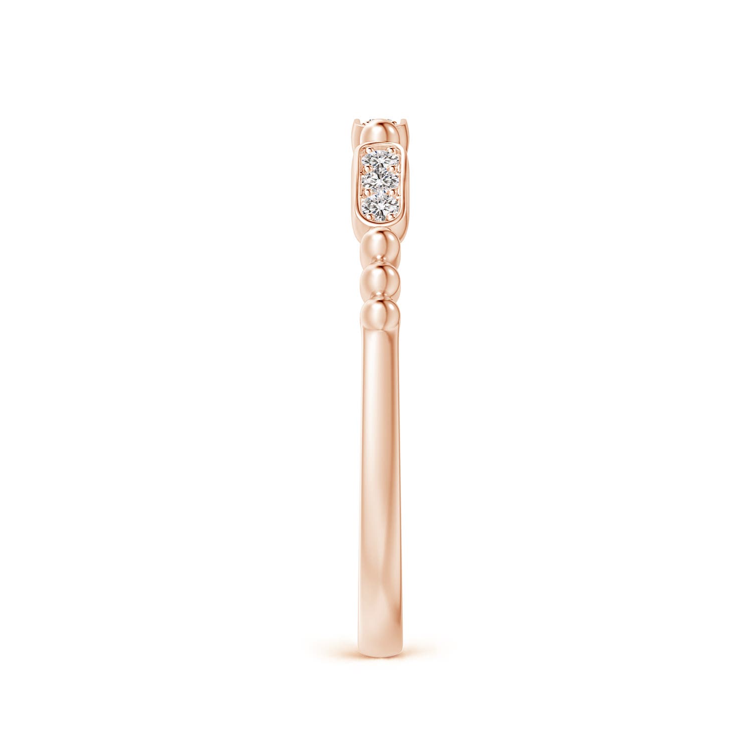 I-J, I1-I2 / 0.1 CT / 14 KT Rose Gold