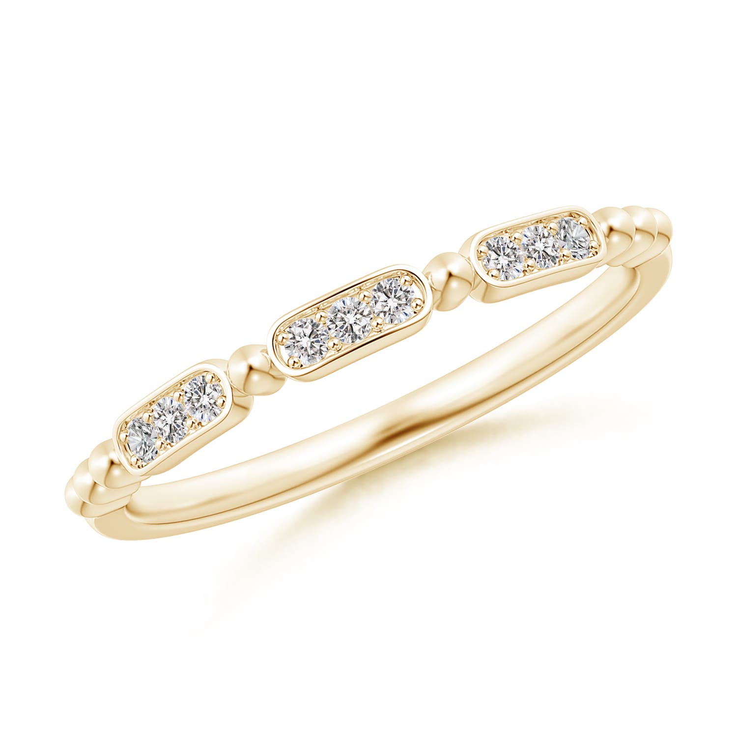 I-J, I1-I2 / 0.1 CT / 14 KT Yellow Gold