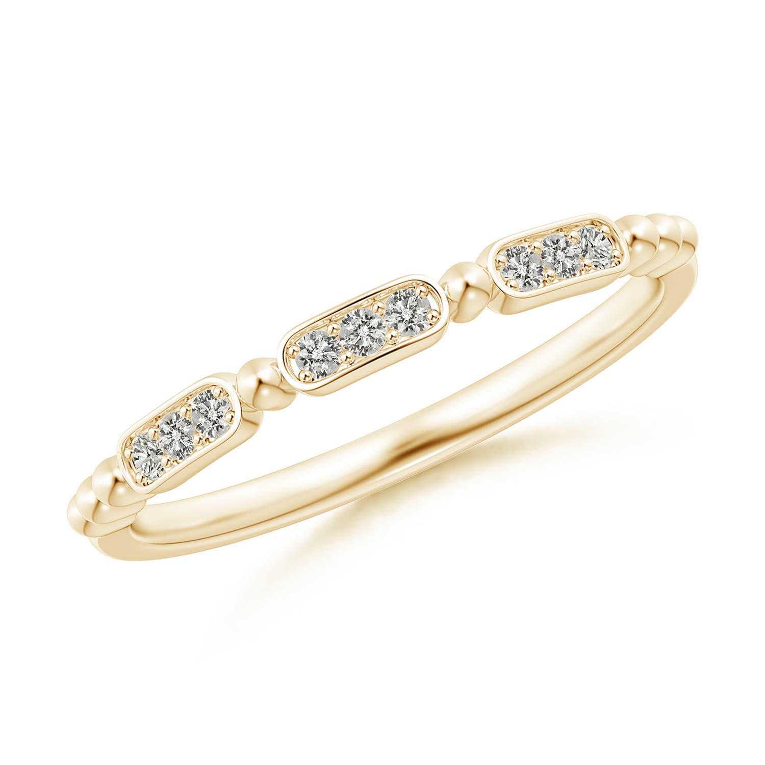 K, I3 / 0.1 CT / 14 KT Yellow Gold