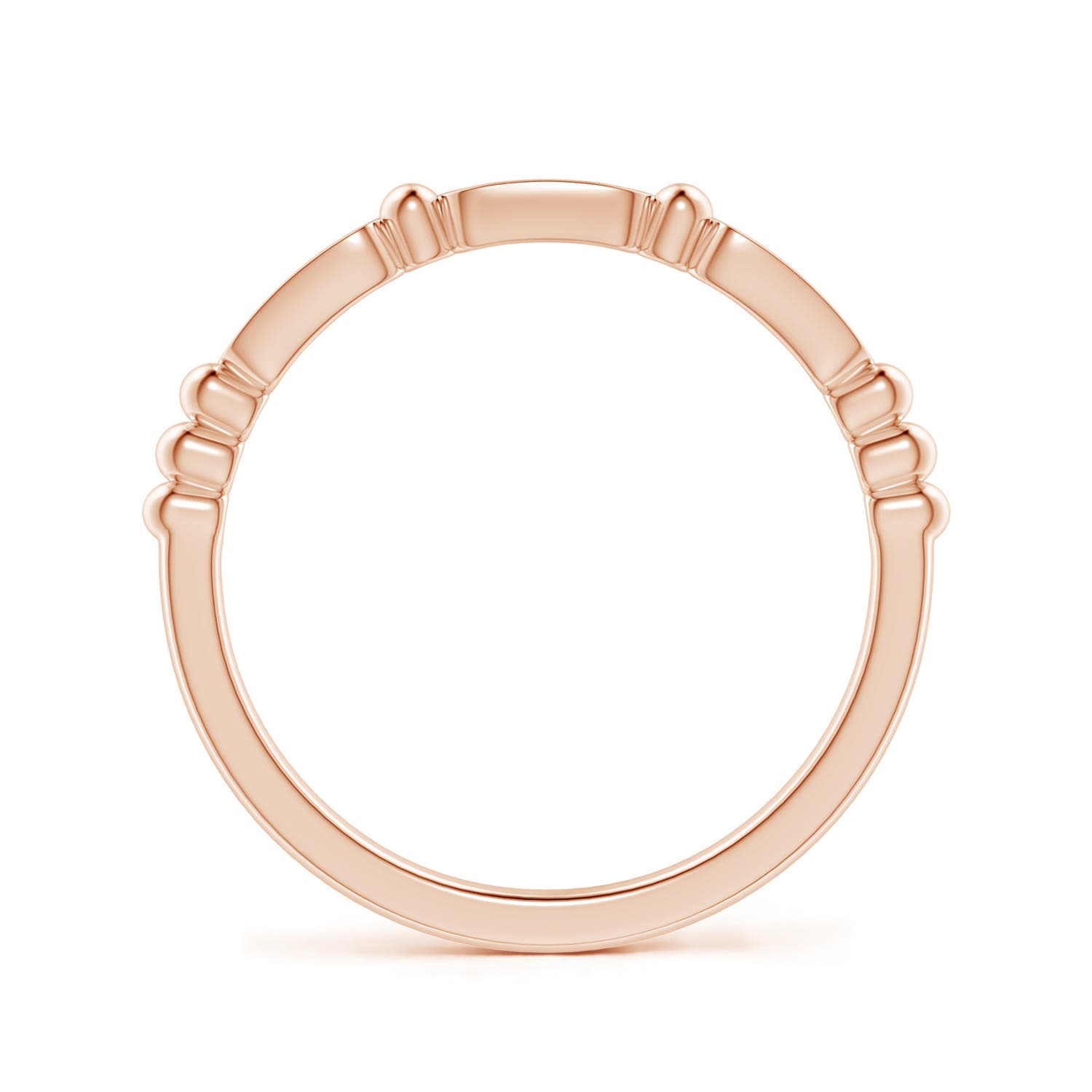 G, VS2 / 0.13 CT / 14 KT Rose Gold