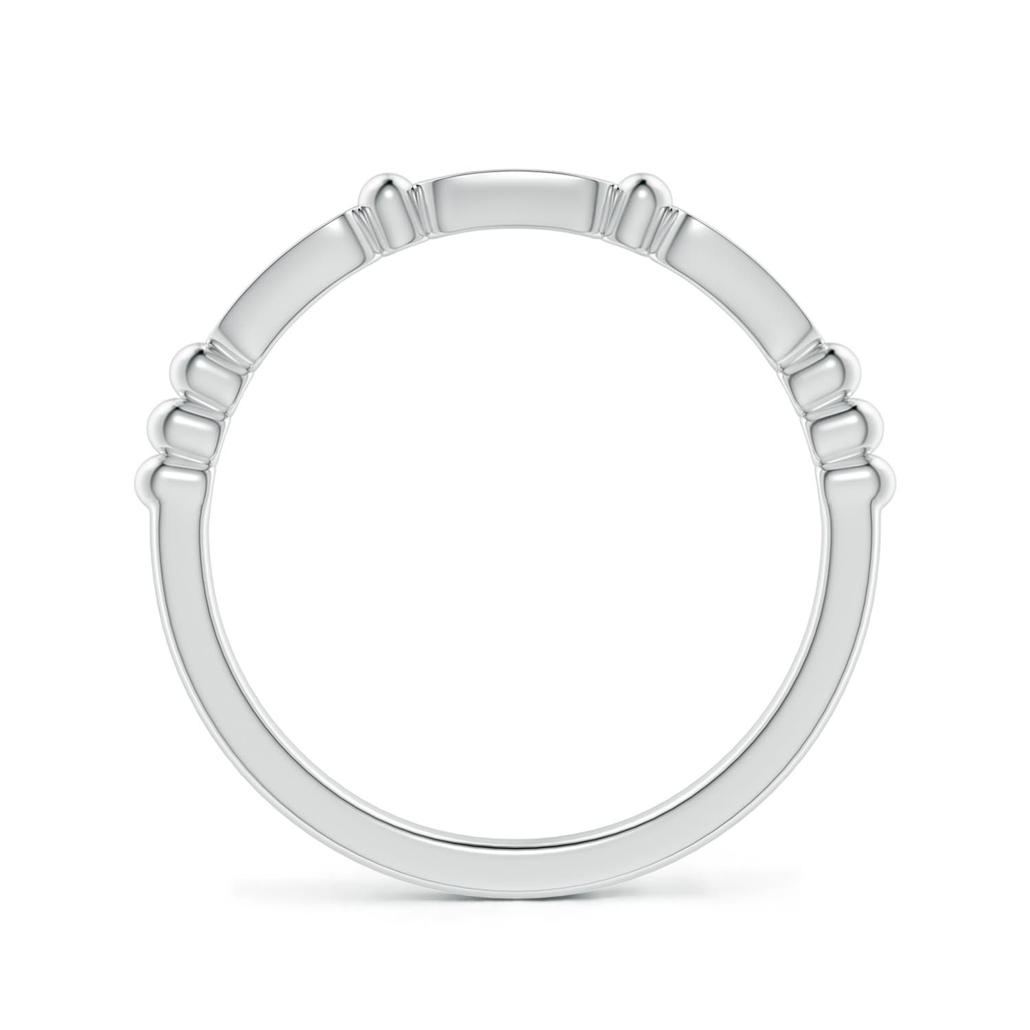 G, VS2 / 0.13 CT / 14 KT White Gold