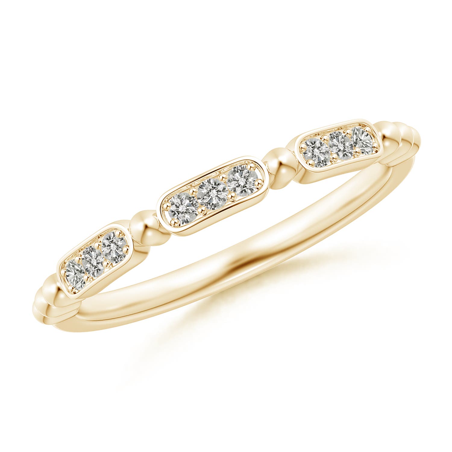 K, I3 / 0.13 CT / 14 KT Yellow Gold