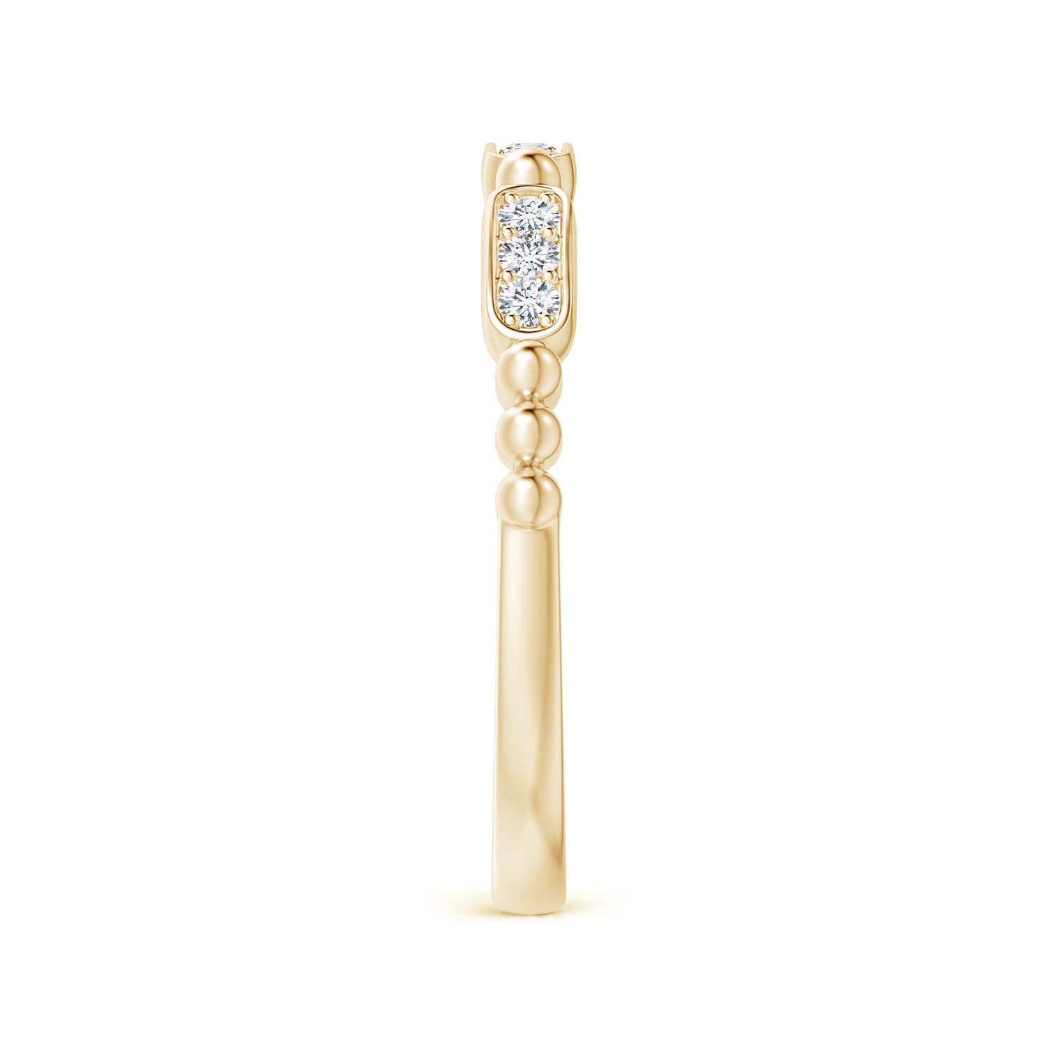 G, VS2 / 0.16 CT / 14 KT Yellow Gold