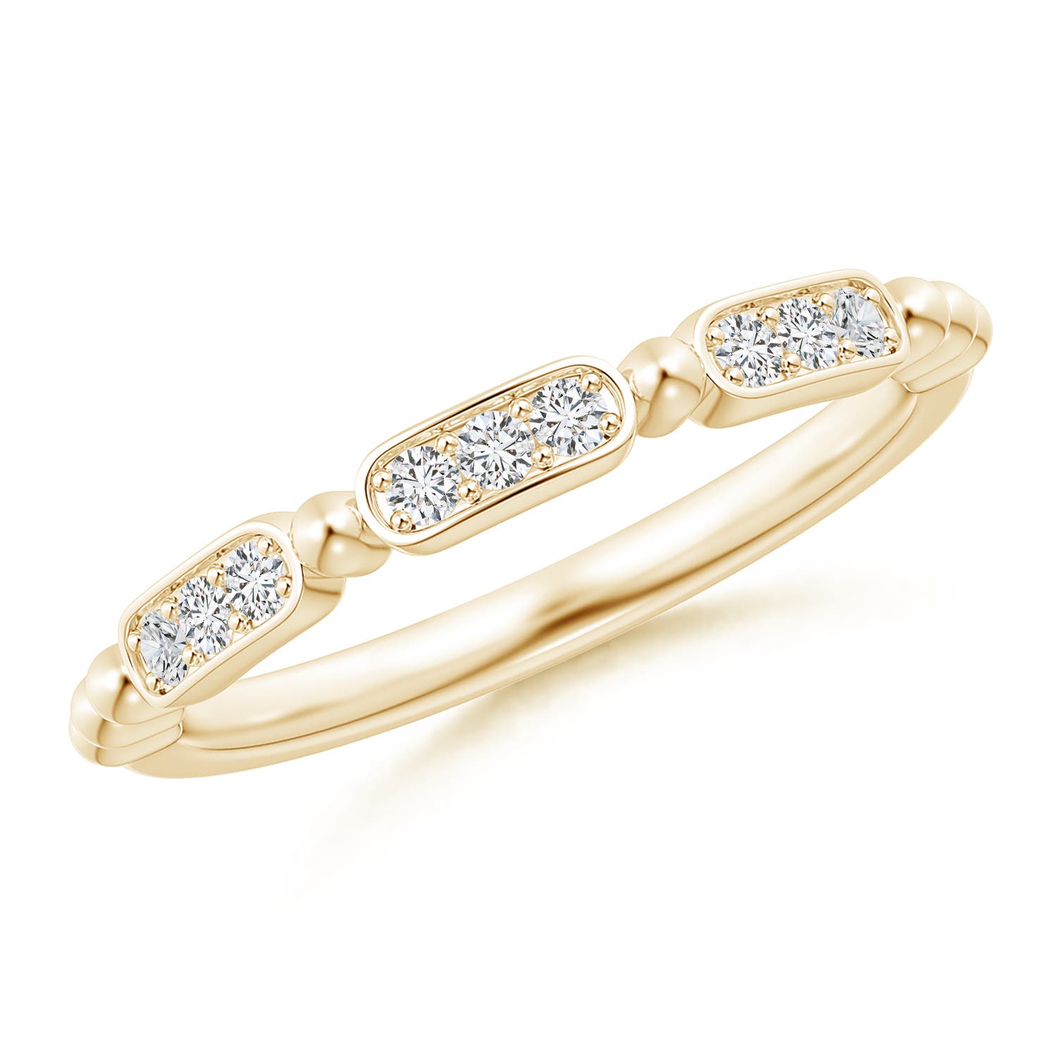 H, SI2 / 0.16 CT / 14 KT Yellow Gold