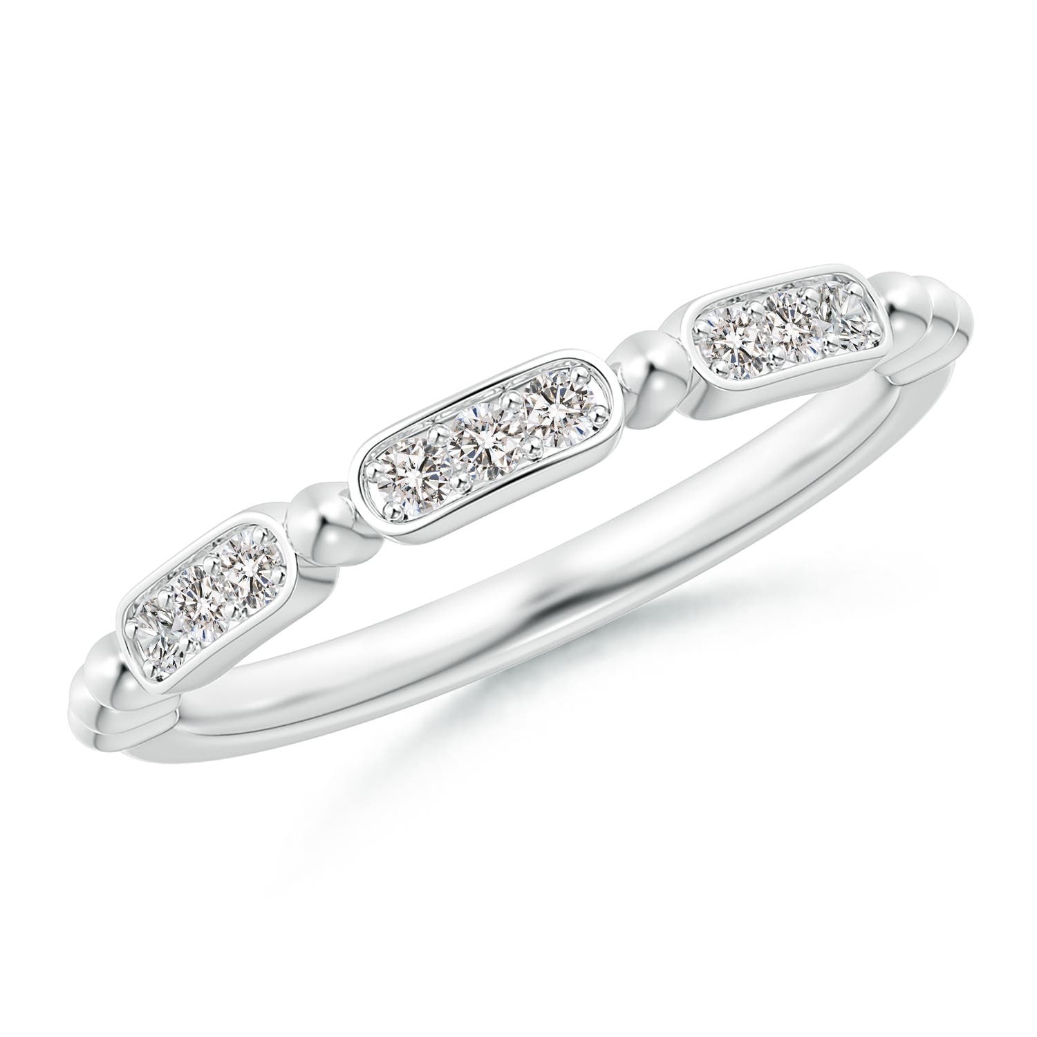 I-J, I1-I2 / 0.16 CT / 14 KT White Gold