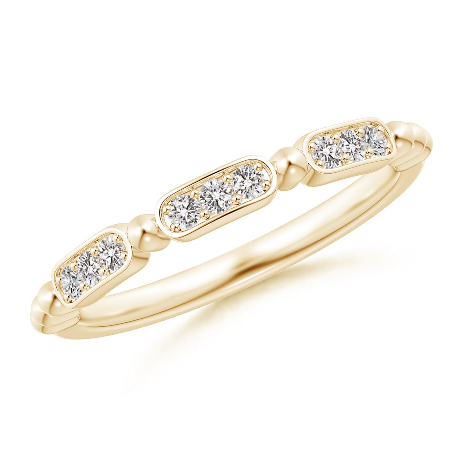 I-J, I1-I2 / 0.16 CT / 14 KT Yellow Gold