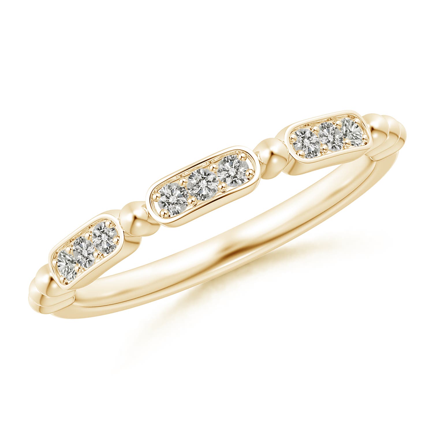 K, I3 / 0.16 CT / 14 KT Yellow Gold