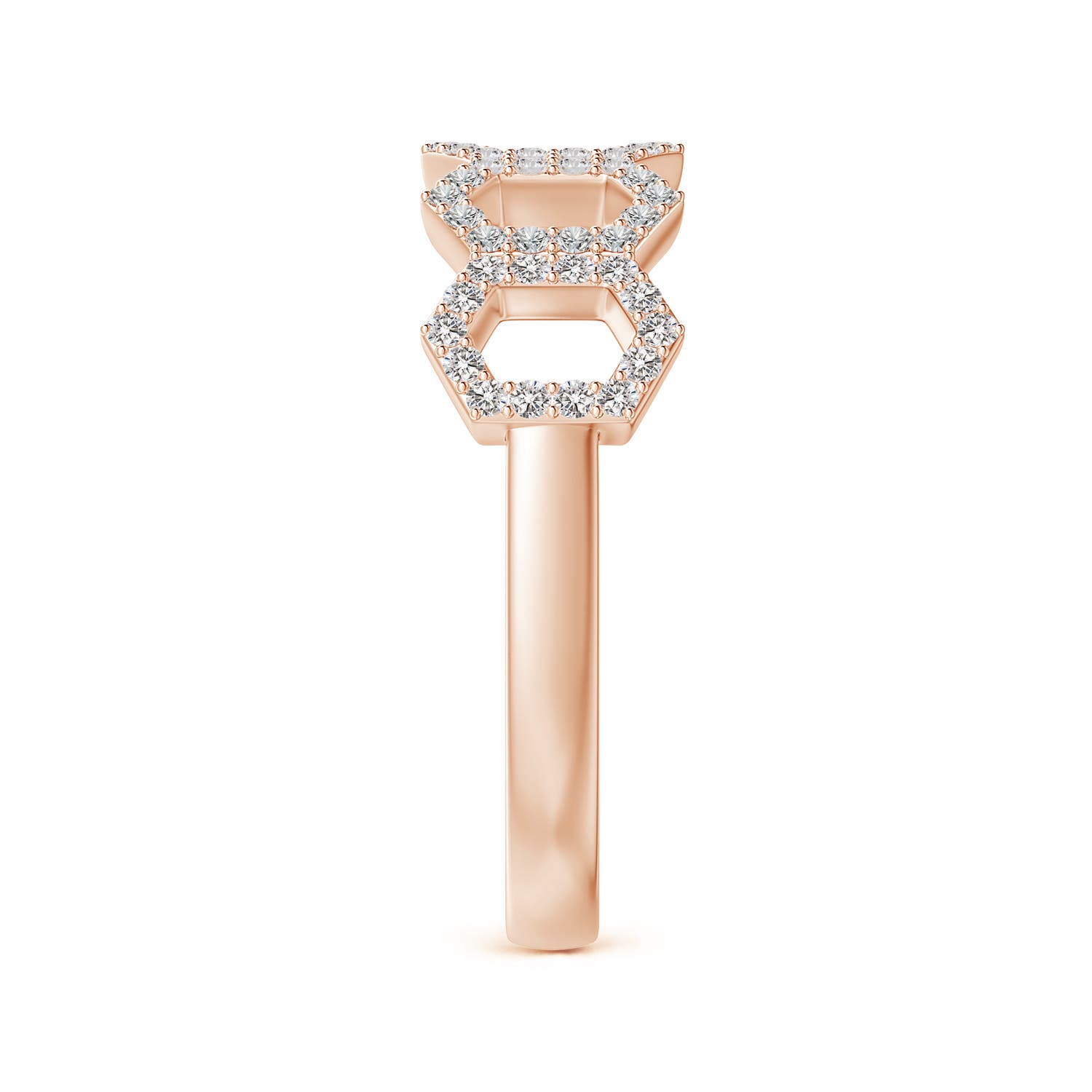 I-J, I1-I2 / 0.35 CT / 14 KT Rose Gold