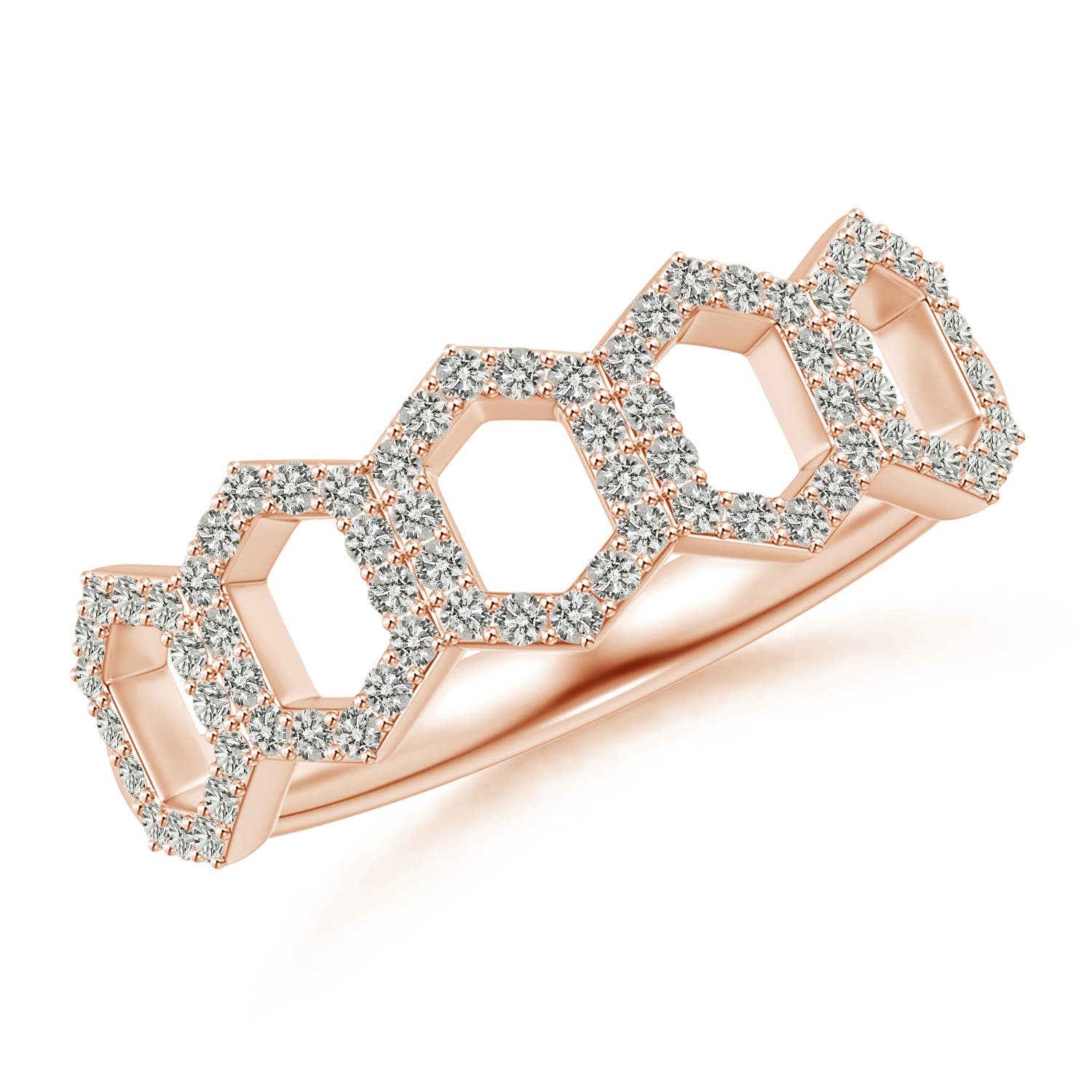 K, I3 / 0.35 CT / 14 KT Rose Gold