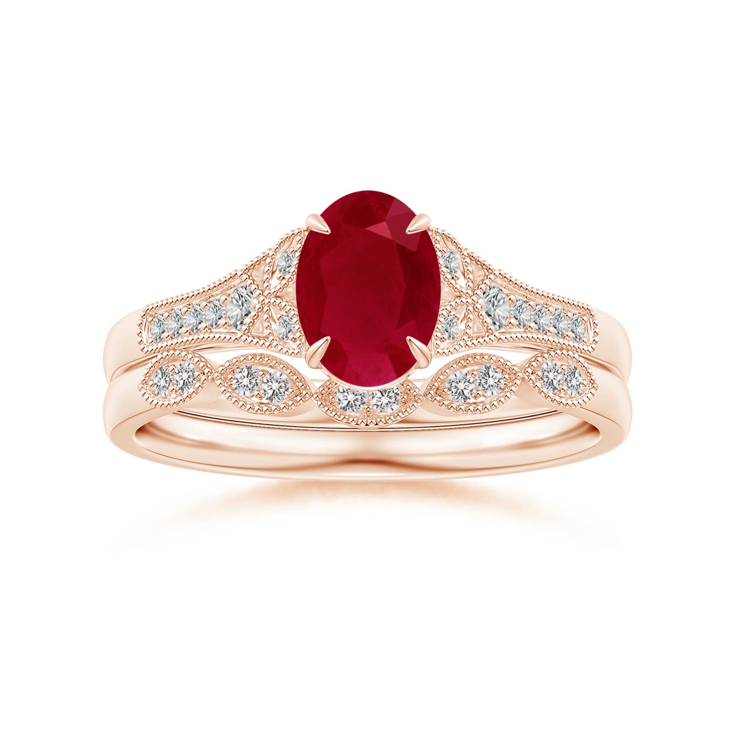 I-J, I1-I2 / 0.06 CT / 14 KT Rose Gold