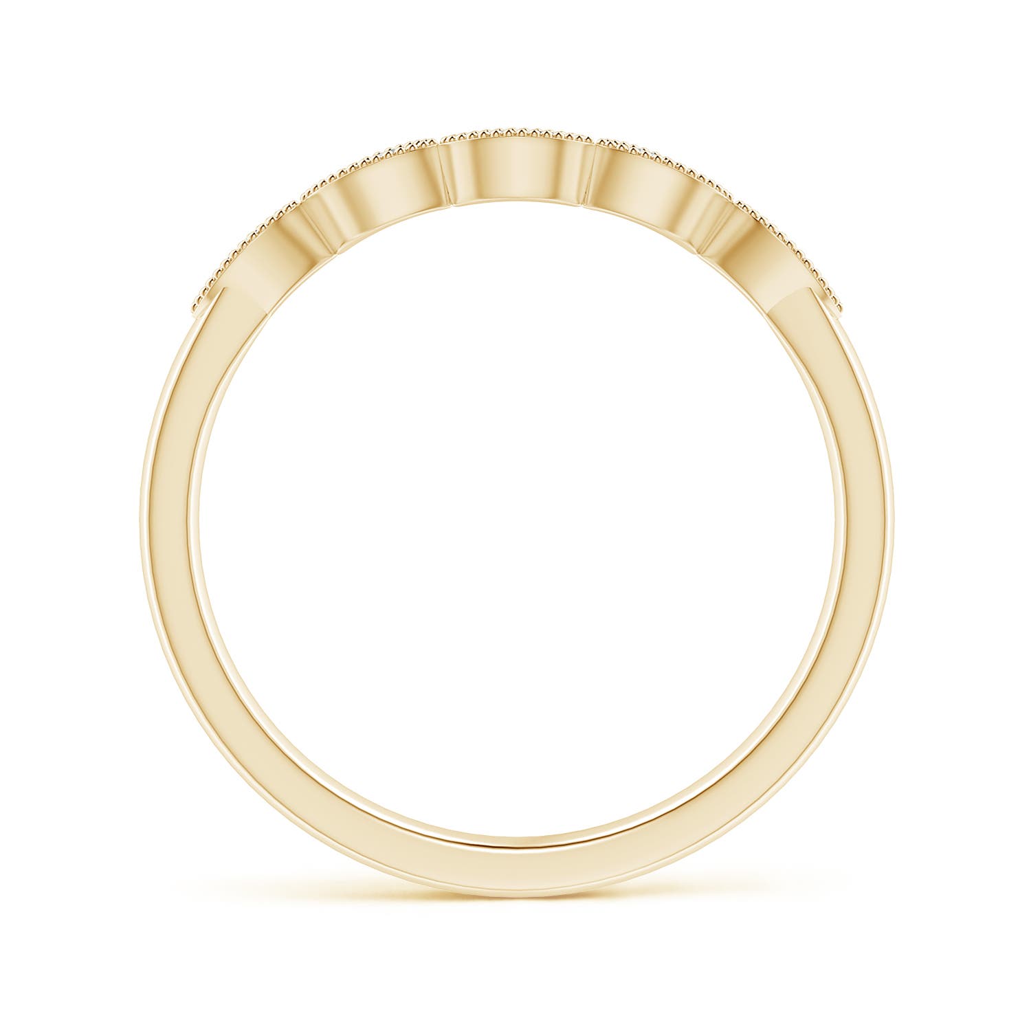 H, SI2 / 0.08 CT / 14 KT Yellow Gold