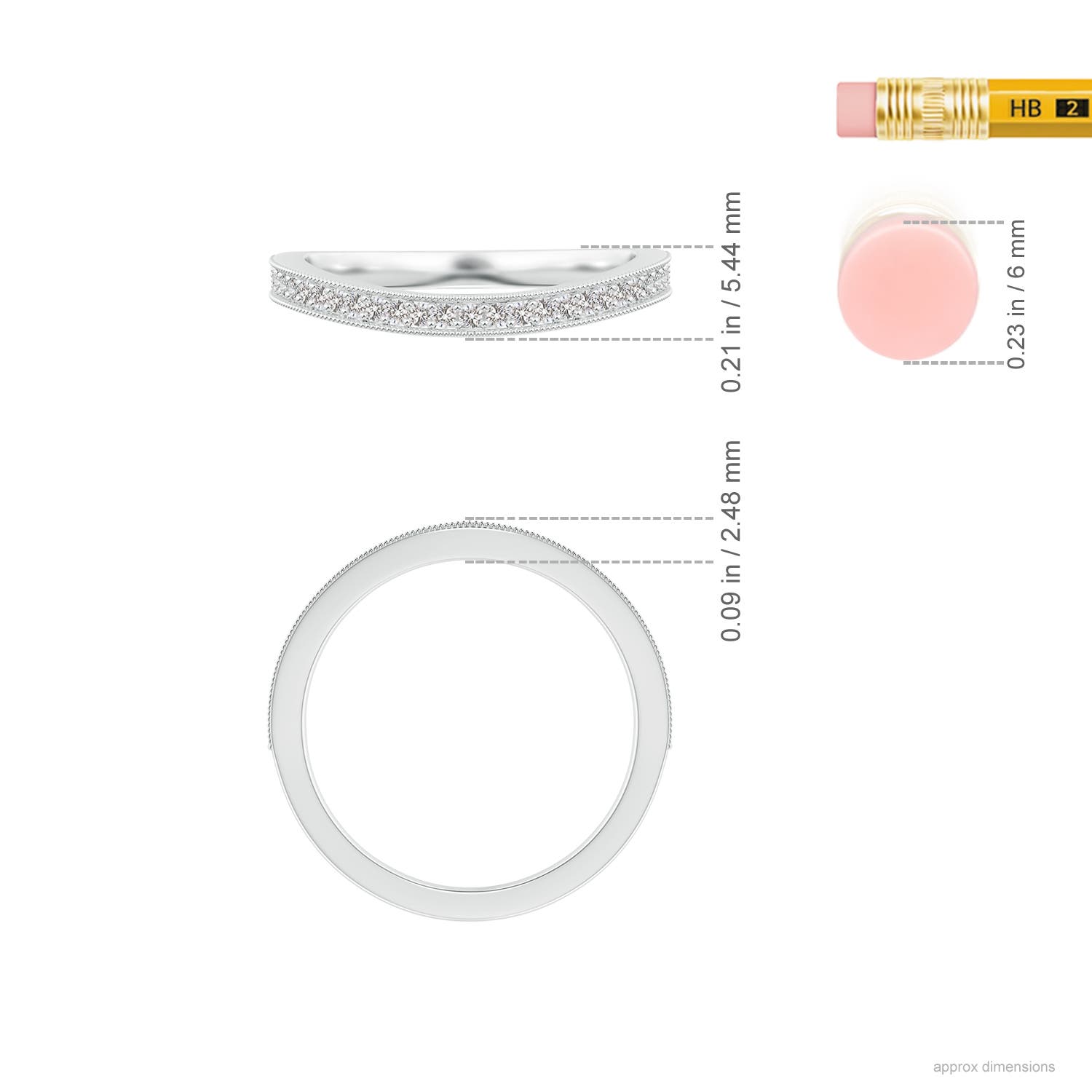 I-J, I1-I2 / 0.16 CT / 14 KT White Gold