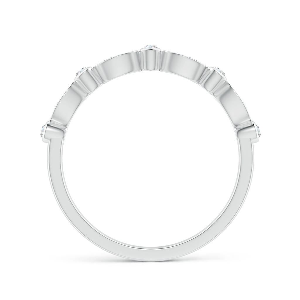 1.15mm GVS2 Aeon Vintage Inspired Diamond Lace Pattern Wedding Band in 18K White Gold - side_1