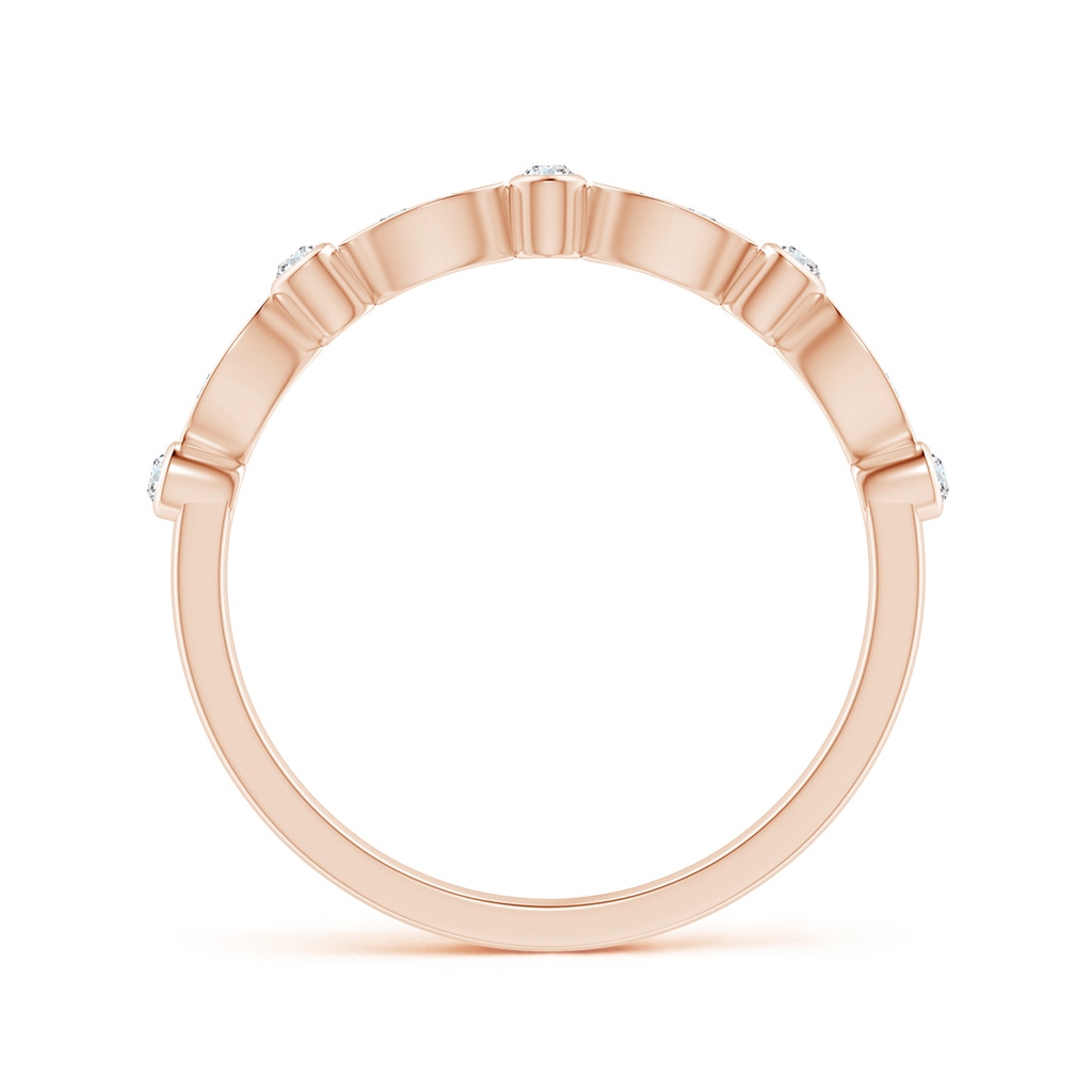 1.15mm GVS2 Aeon Vintage Inspired Diamond Lace Pattern Wedding Band in Rose Gold - side_1