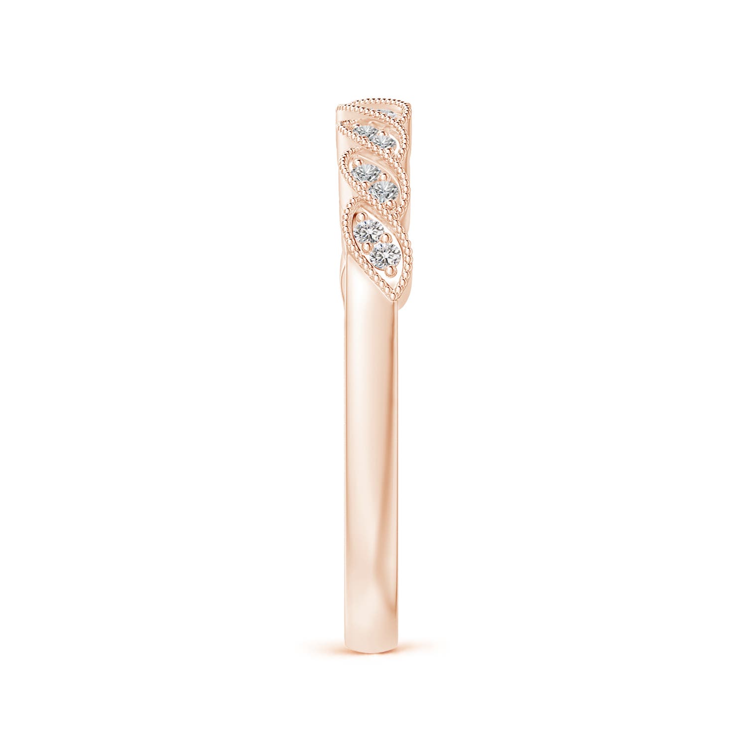 I-J, I1-I2 / 0.1 CT / 14 KT Rose Gold