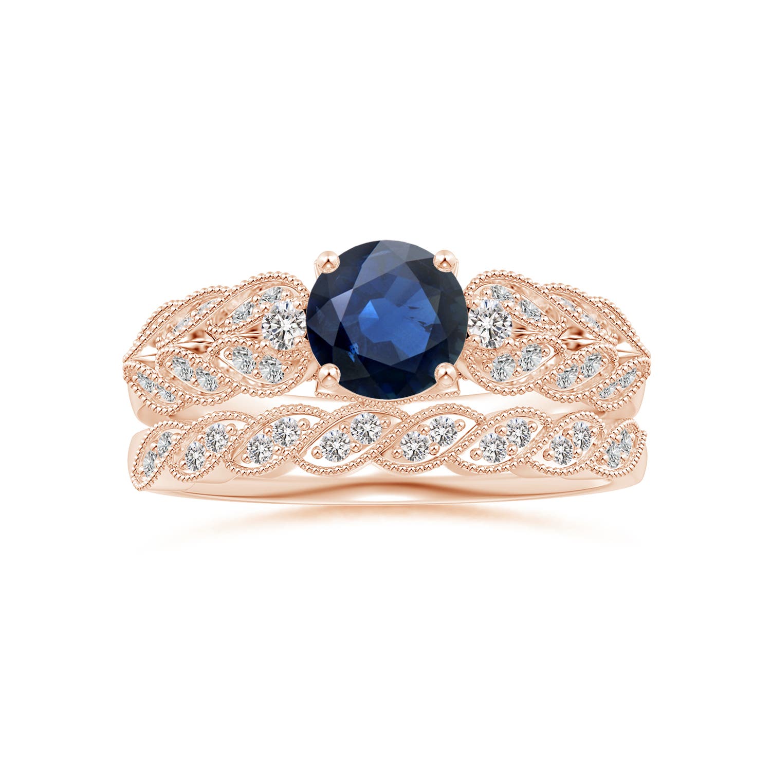 I-J, I1-I2 / 0.1 CT / 14 KT Rose Gold