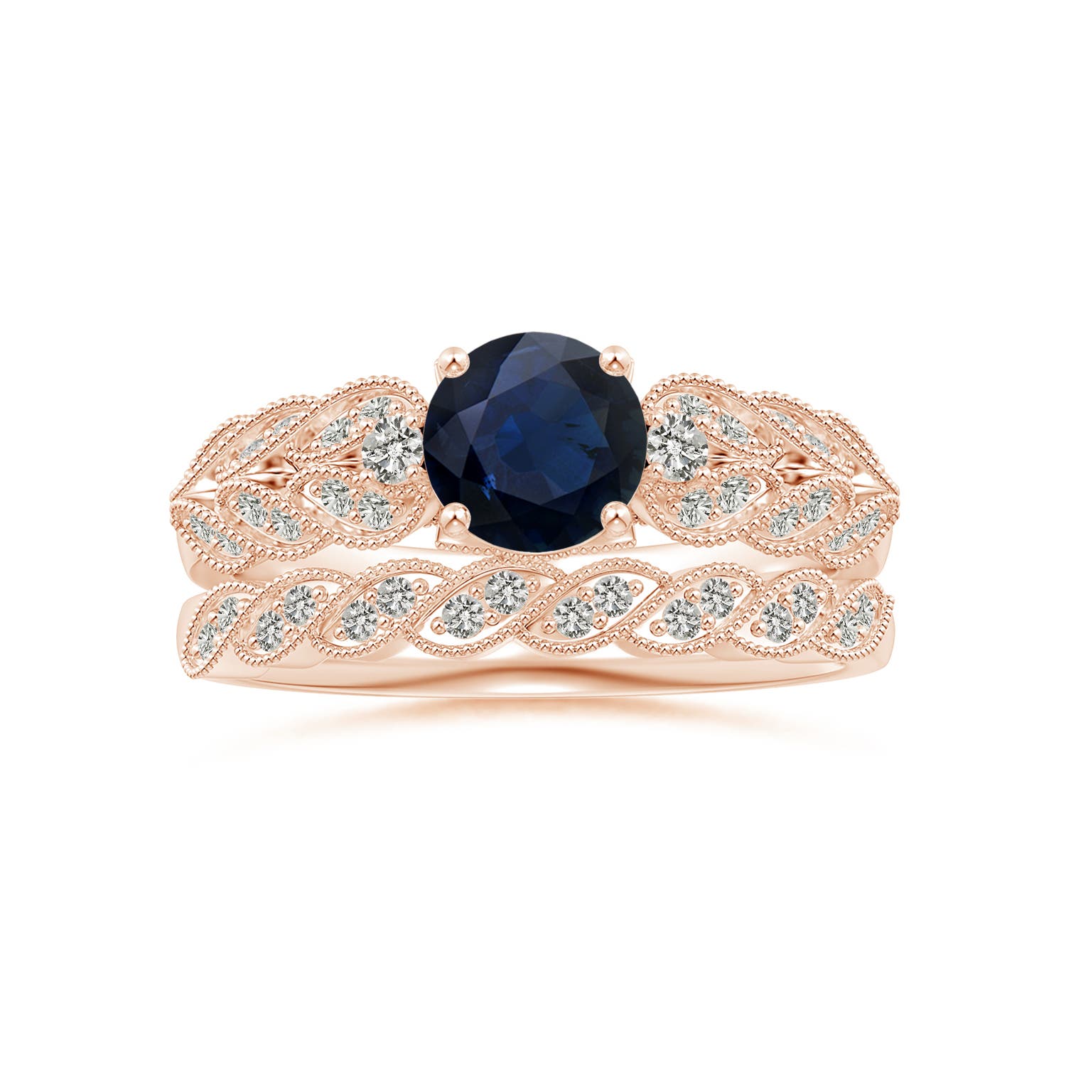 K, I3 / 0.1 CT / 14 KT Rose Gold