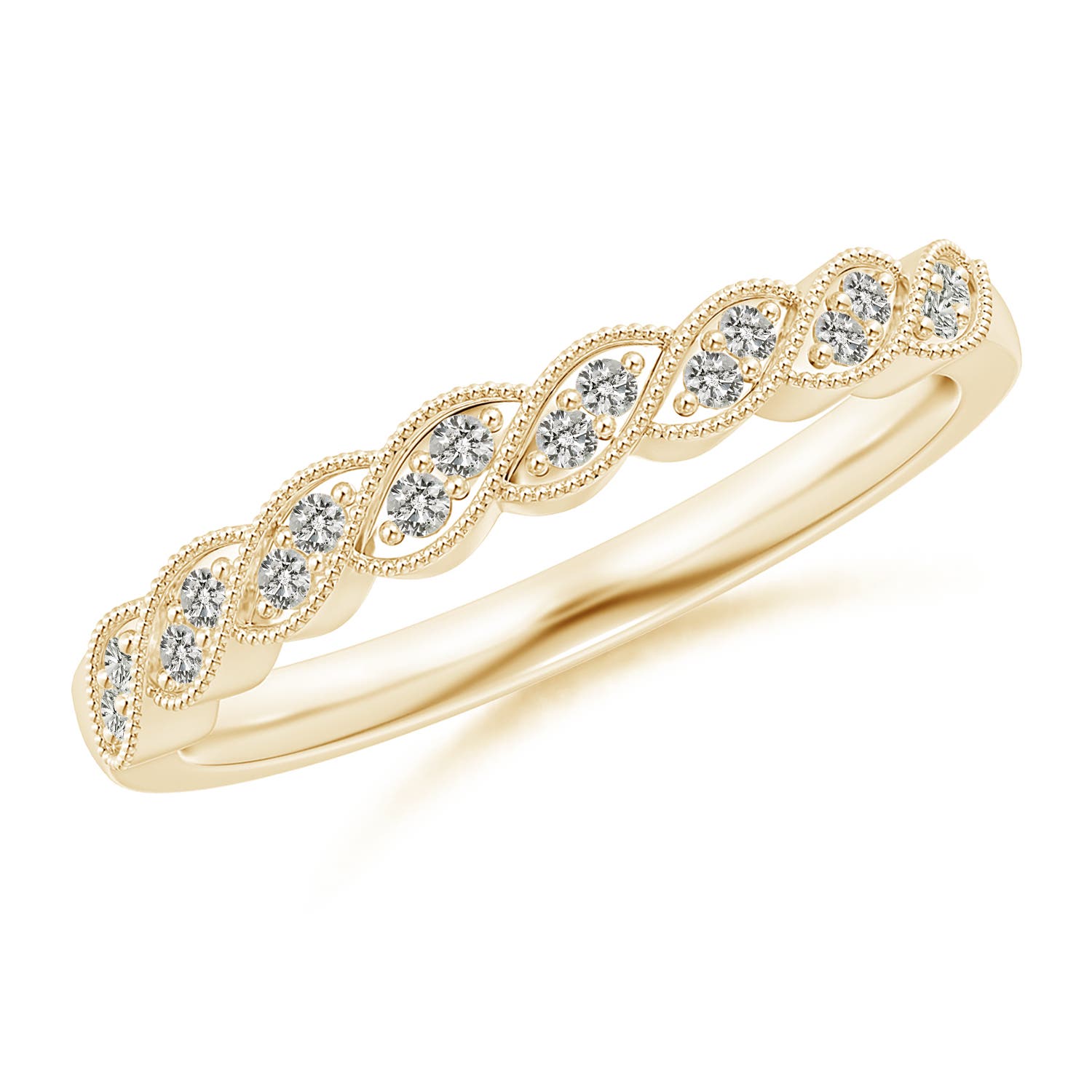 K, I3 / 0.13 CT / 14 KT Yellow Gold