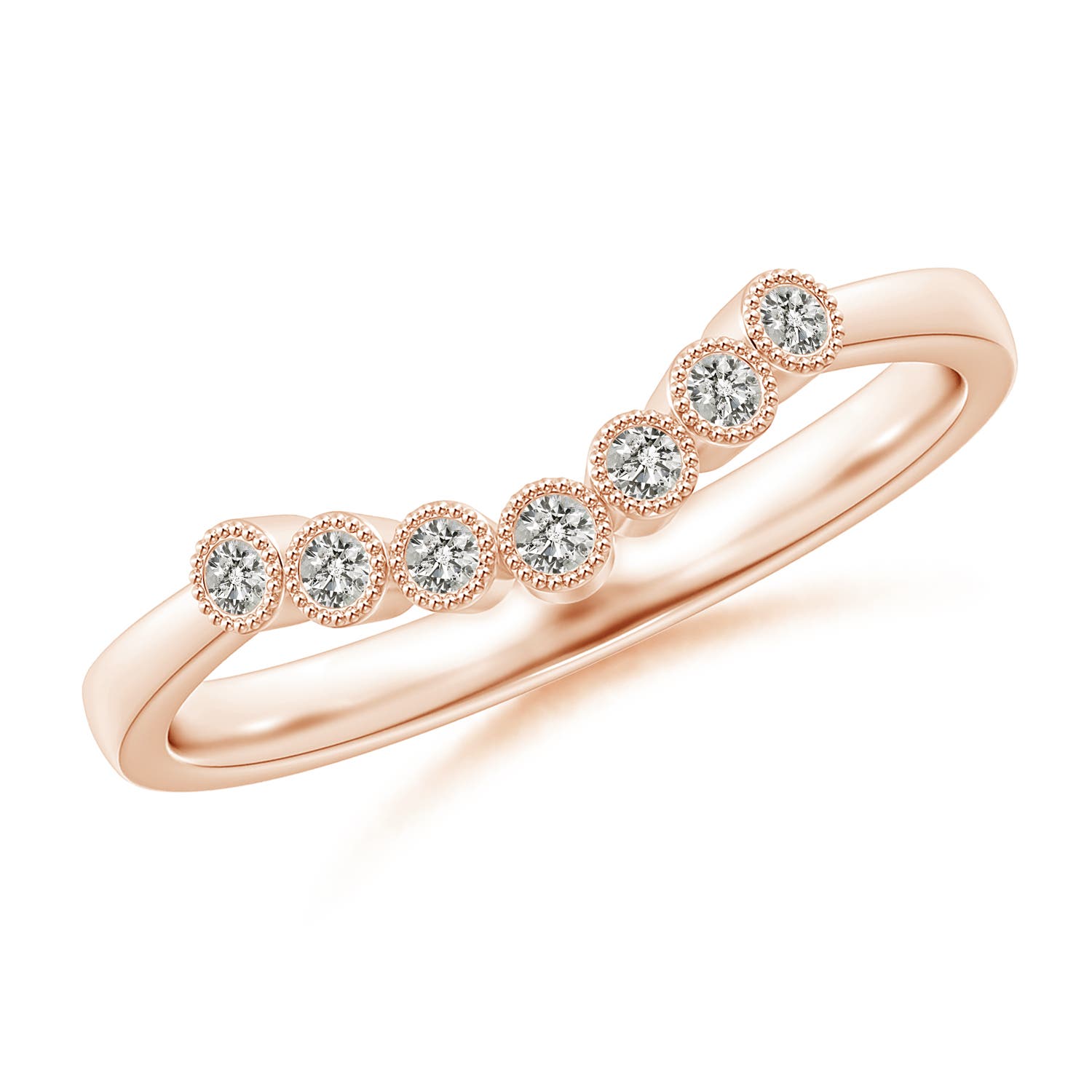 K, I3 / 0.1 CT / 14 KT Rose Gold