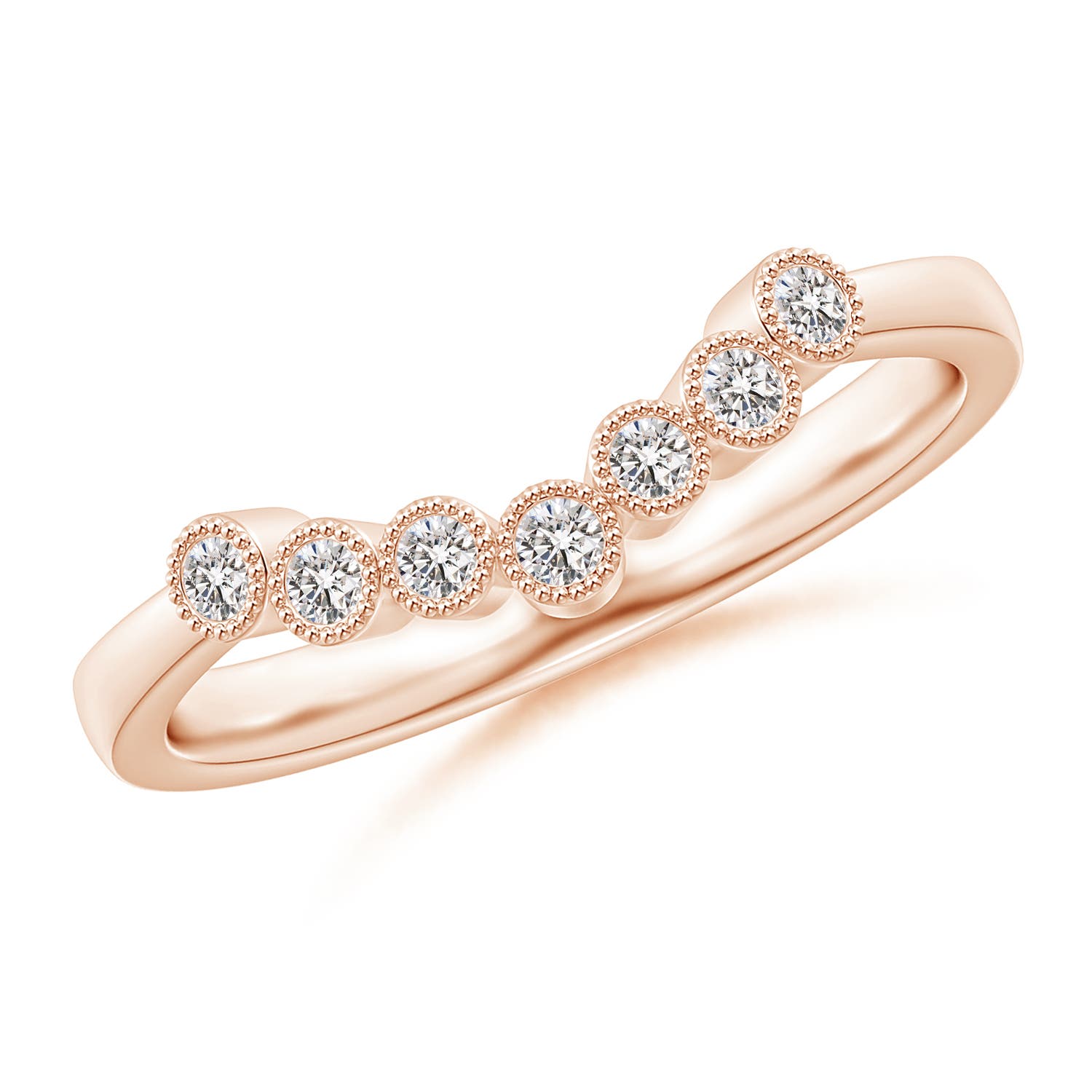 I-J, I1-I2 / 0.16 CT / 14 KT Rose Gold