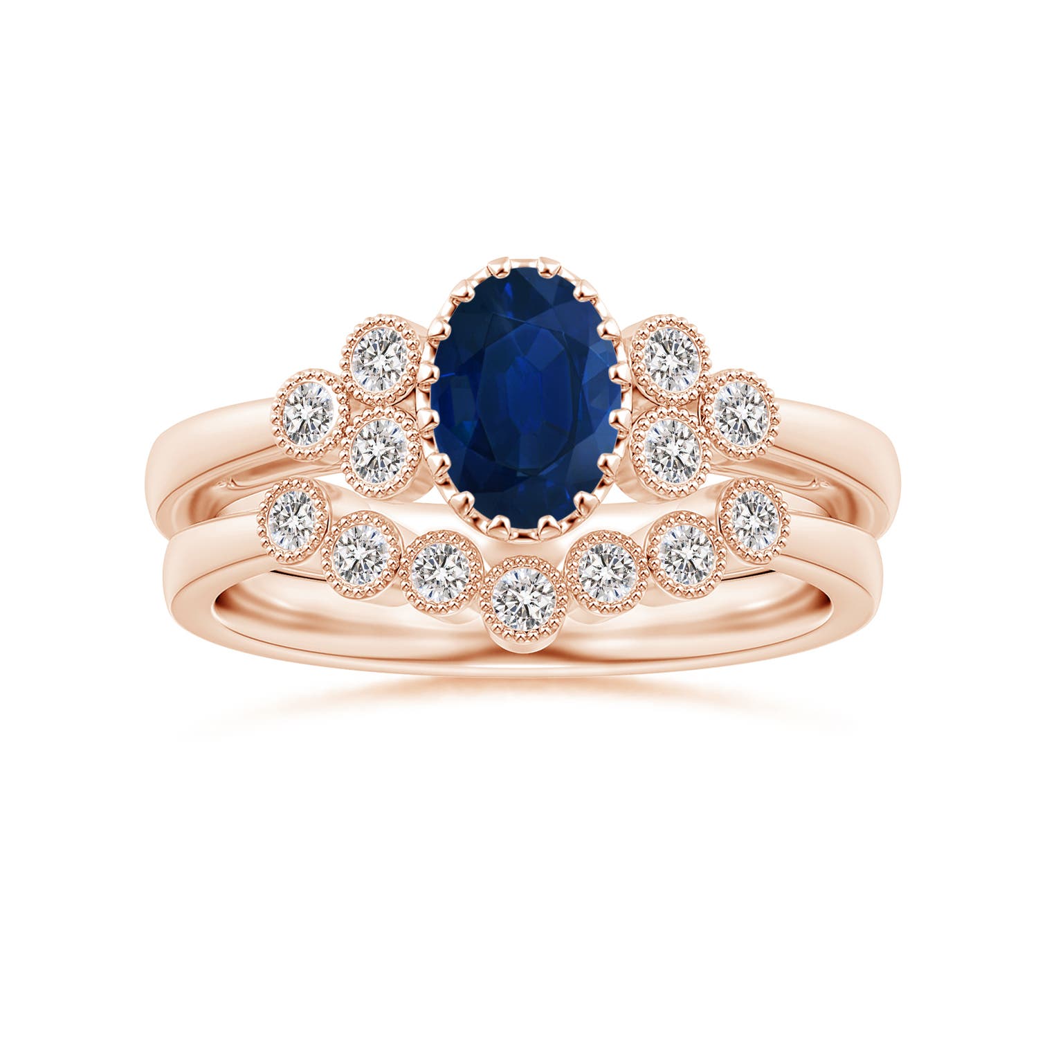 I-J, I1-I2 / 0.16 CT / 14 KT Rose Gold