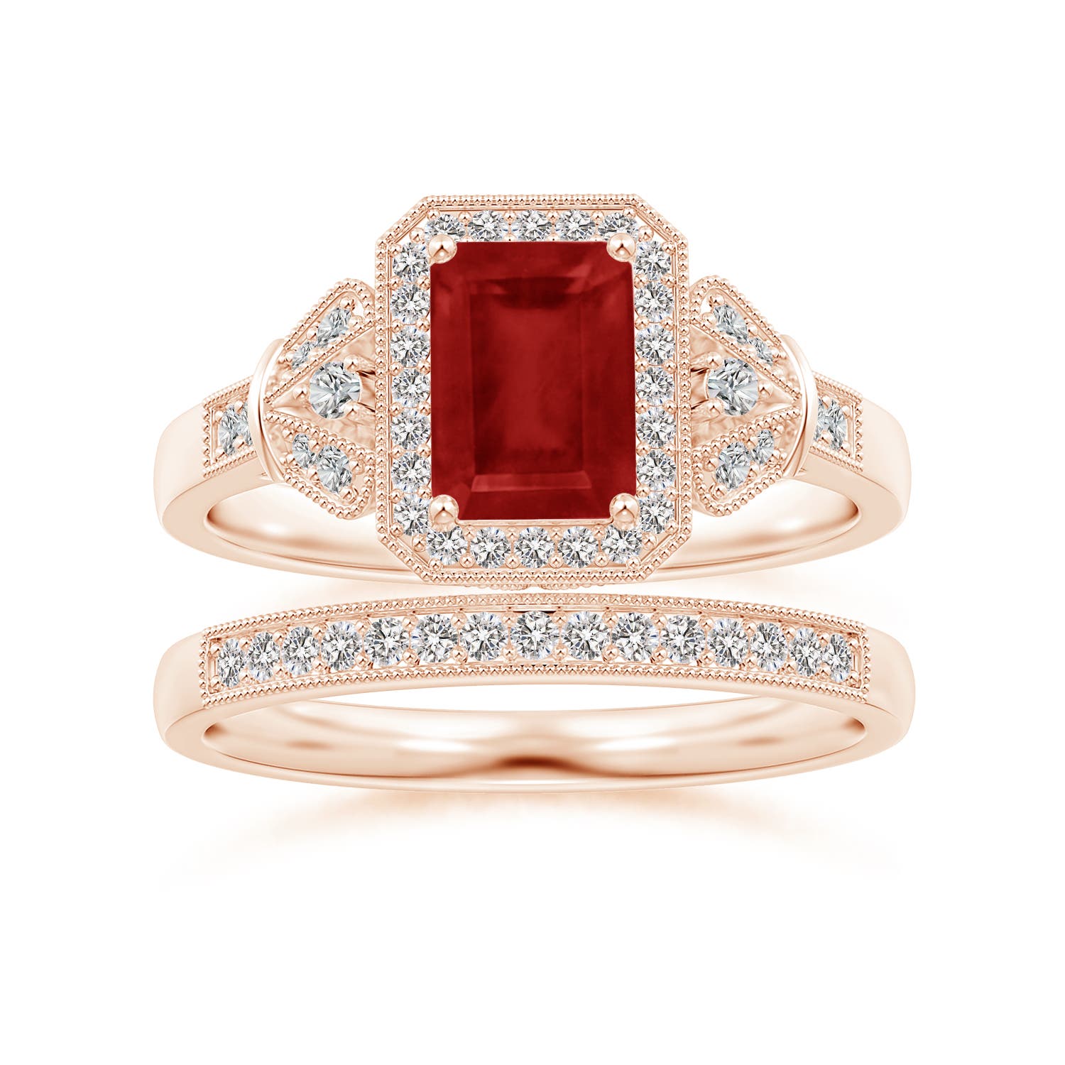 I-J, I1-I2 / 0.12 CT / 14 KT Rose Gold