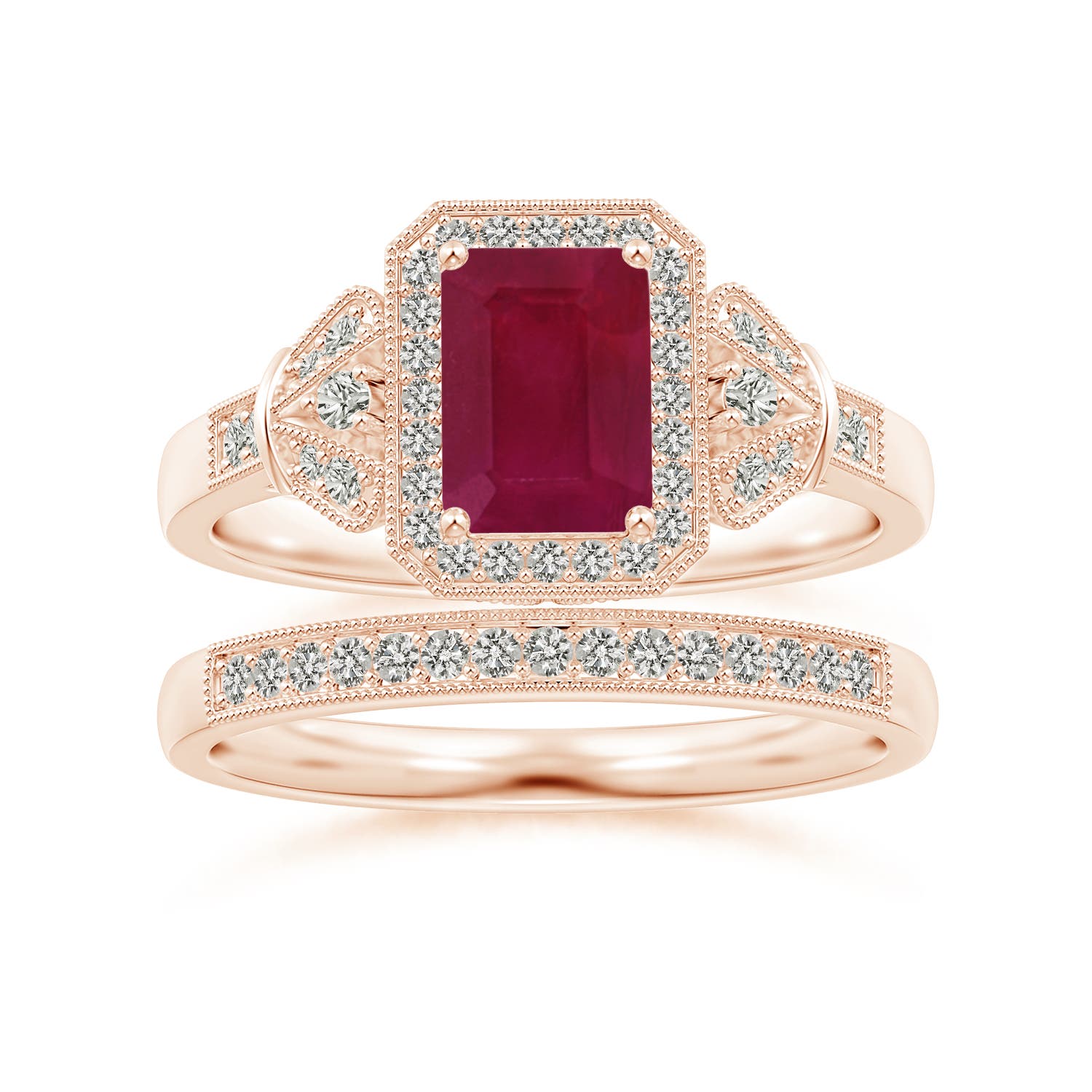 K, I3 / 0.12 CT / 14 KT Rose Gold