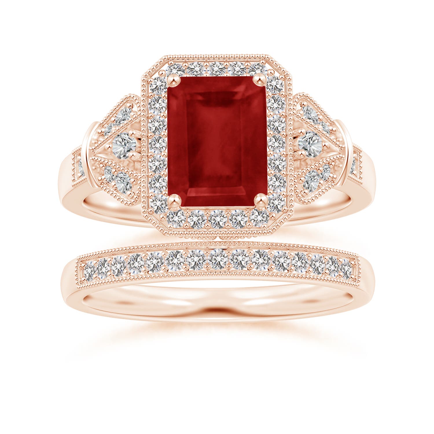 I-J, I1-I2 / 0.15 CT / 14 KT Rose Gold