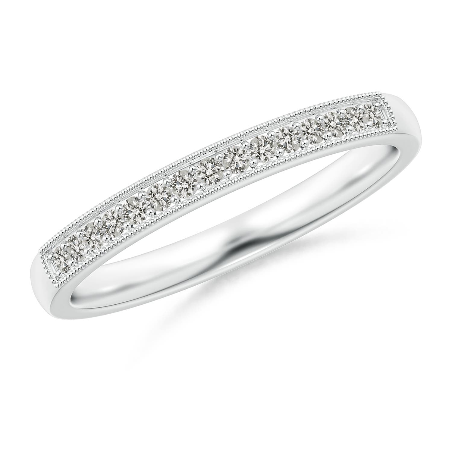 K, I3 / 0.15 CT / 14 KT White Gold